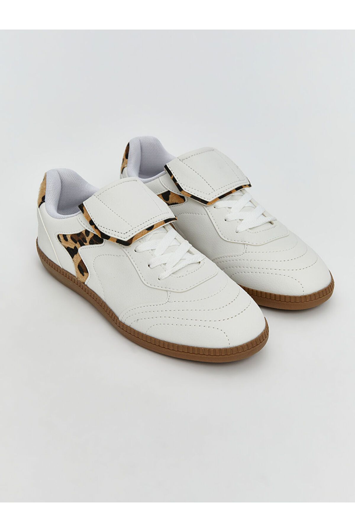 LC Waikiki LCW STEPS Karişik Leopar Desenli Kadın Spor Ayakkabı