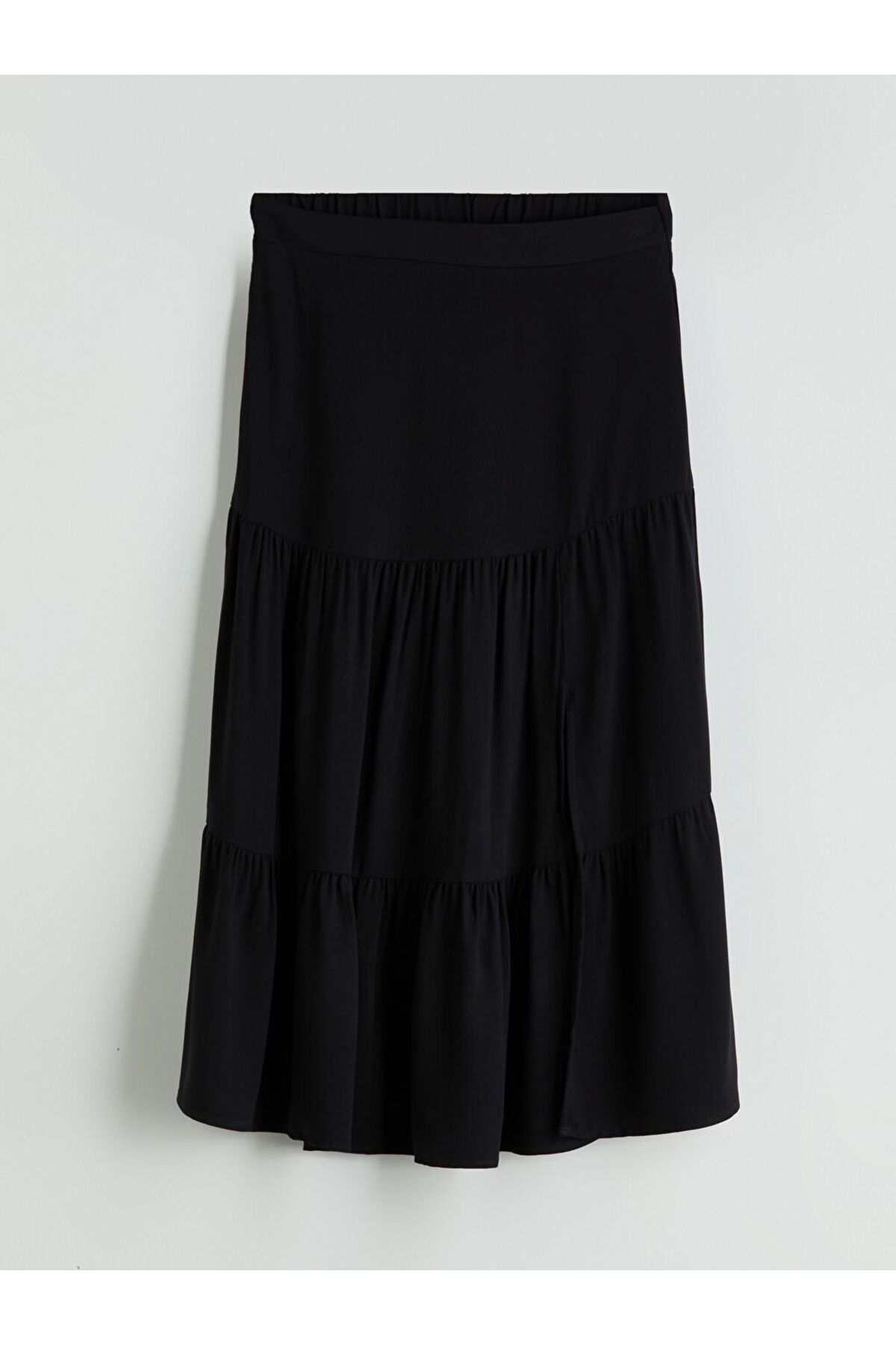 LC Waikiki-Folded Skirt with Elastic Waist 5