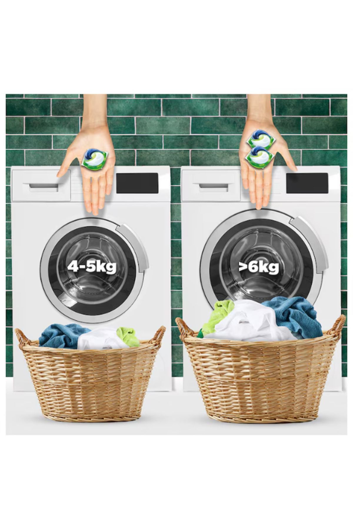 Ariel-Ariel 3 in 1 Pods Mountain Spring capsule detergent set, 2 x 65 pieces, 130 washes 6