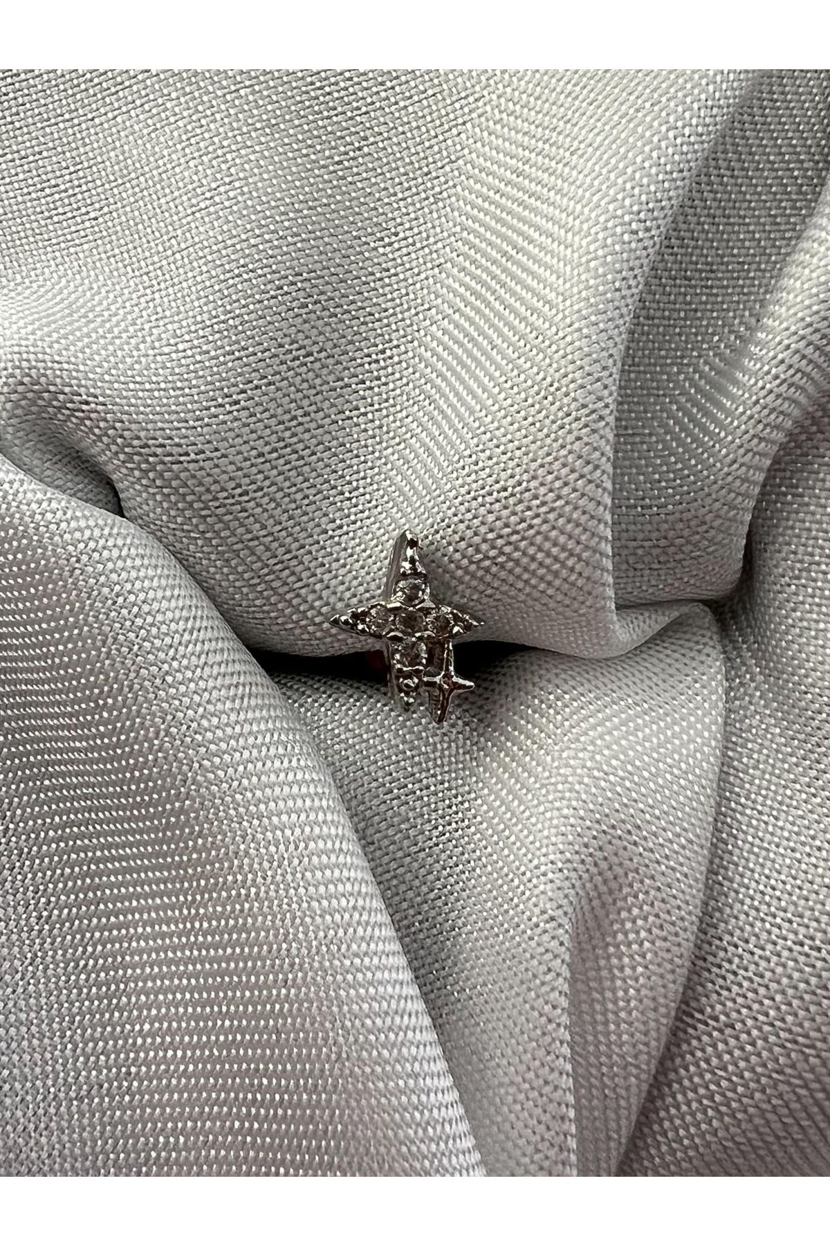 MODA Taşlı Cerrahi Çelik Piercing