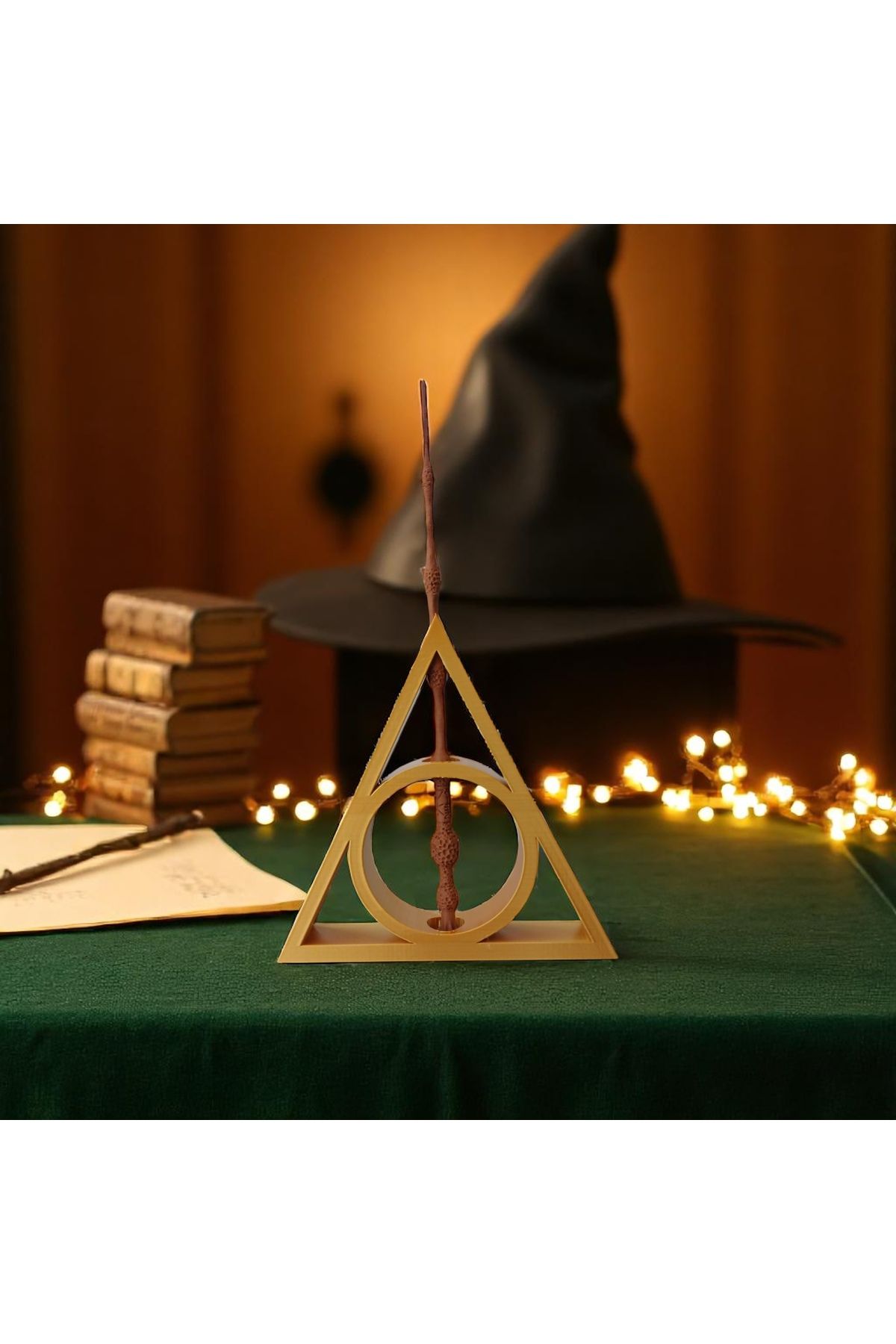 Perazayn Özel Üretim Harry Potter Mürver Asa – El Yapımı Koleksiyonluk Büyücü Asası (Hediyelik Özel Seri)
