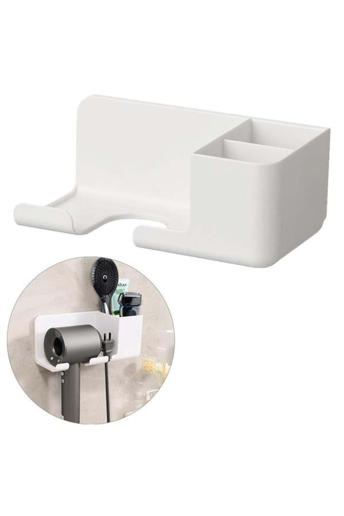 Karachil Sunup Sn-27125 Banyo Rafı Sabunluk Diş Fırçası Saç Kurutma Makinesi