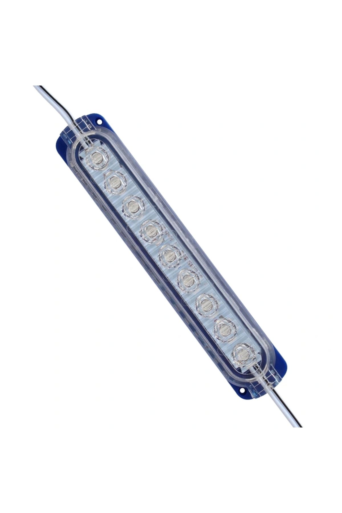 ALFA AKSESUAR 03 Tek Renk Mavi Modül Led 14*32.5 2835 24 Volt 2.4 Watt