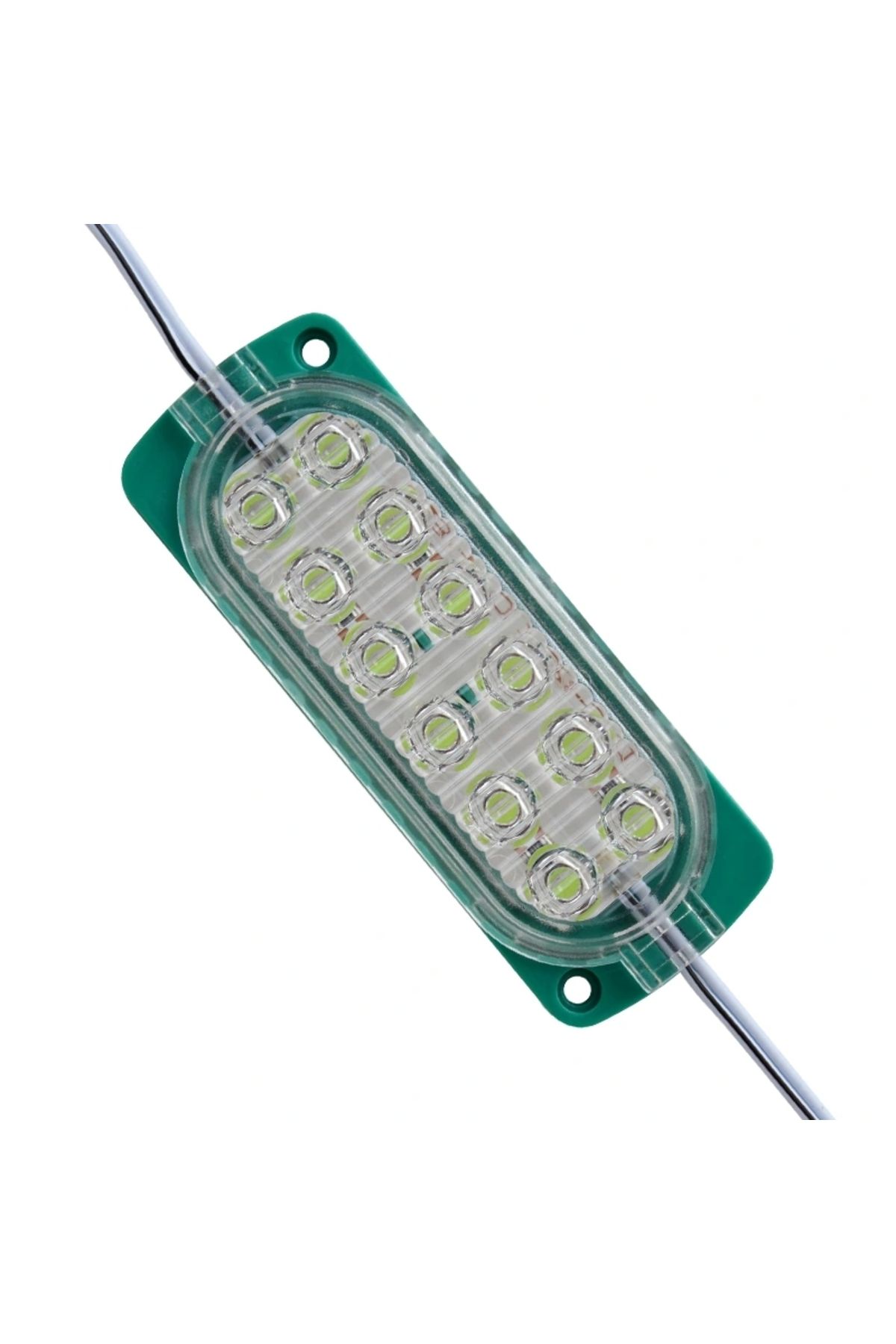ALFA AKSESUAR 03 Tek Renk Yeşil Modül Led 2835 24 Volt 2.4 Watt
