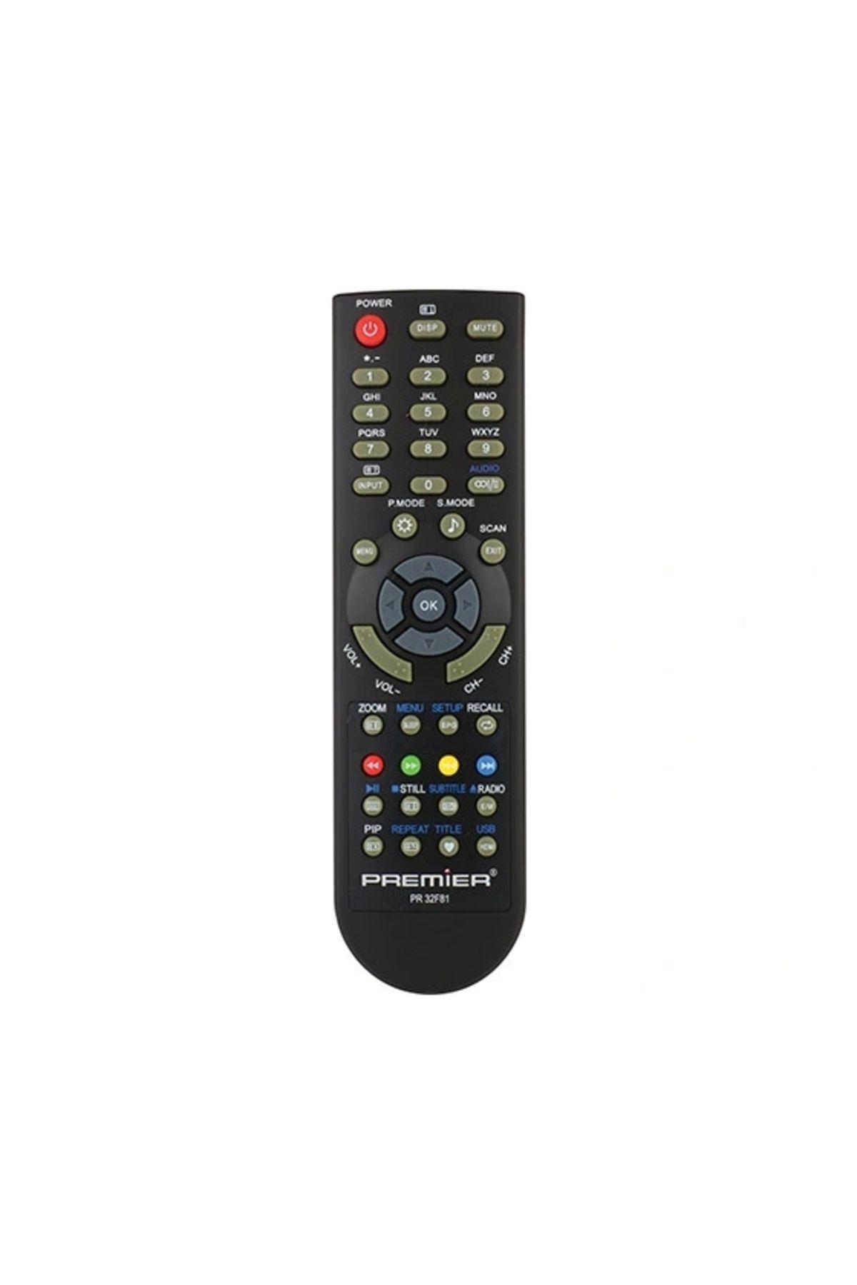 ALFA AKSESUAR 03 Premier Rm-l265 Lcd-led Tv Kumandası Blisterli Yazısız (rc0265-082019034)