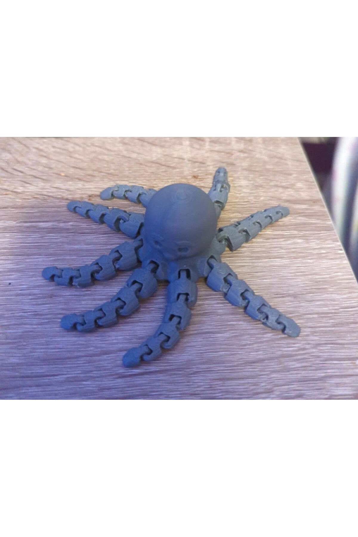 TSC 12CM Ufak Hareketli Örümcek Balığı PLA Doğal Malzeme MD3