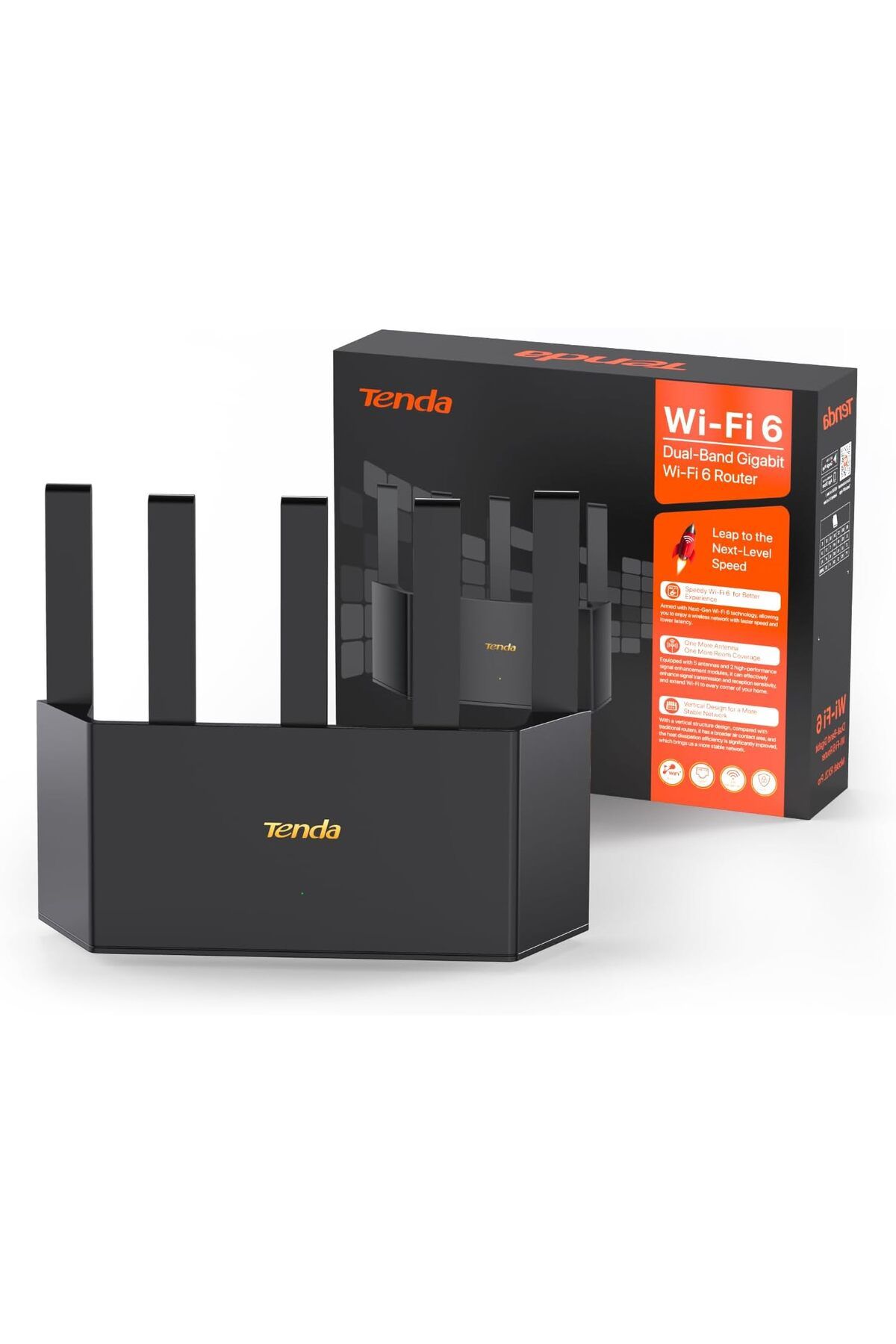 STOREMAX mrttnca RX12L Pro Dual-Band Gigabit Wi-Fi 6 Router trndymrt 1087243