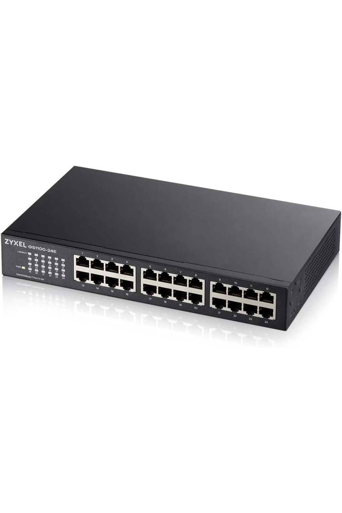 yenibagshop 24-Port 10/100/1000 Gigabit Ethernet Unmanaged Switch | Fansız Tasarım