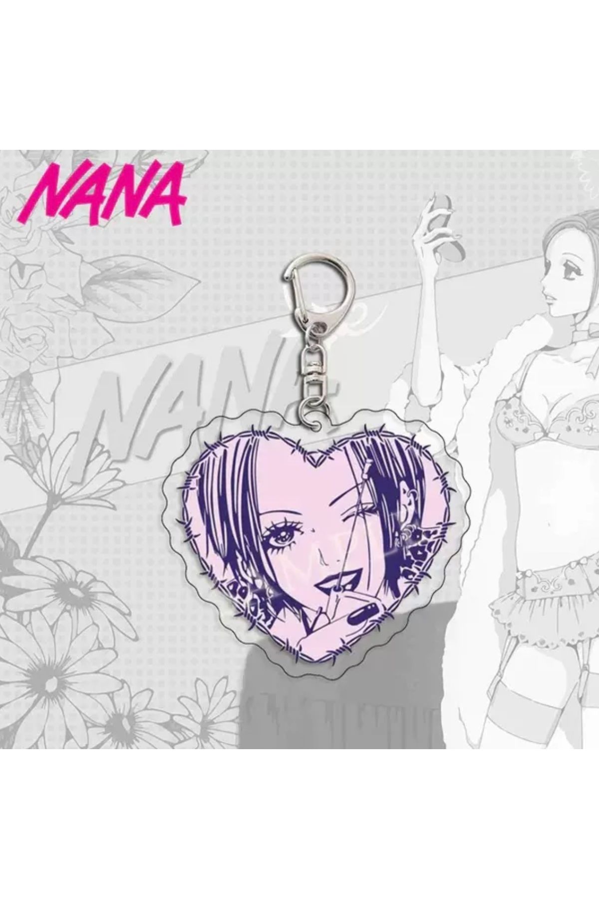 Nana Anime “NANA” Temalı Çanta Süsü