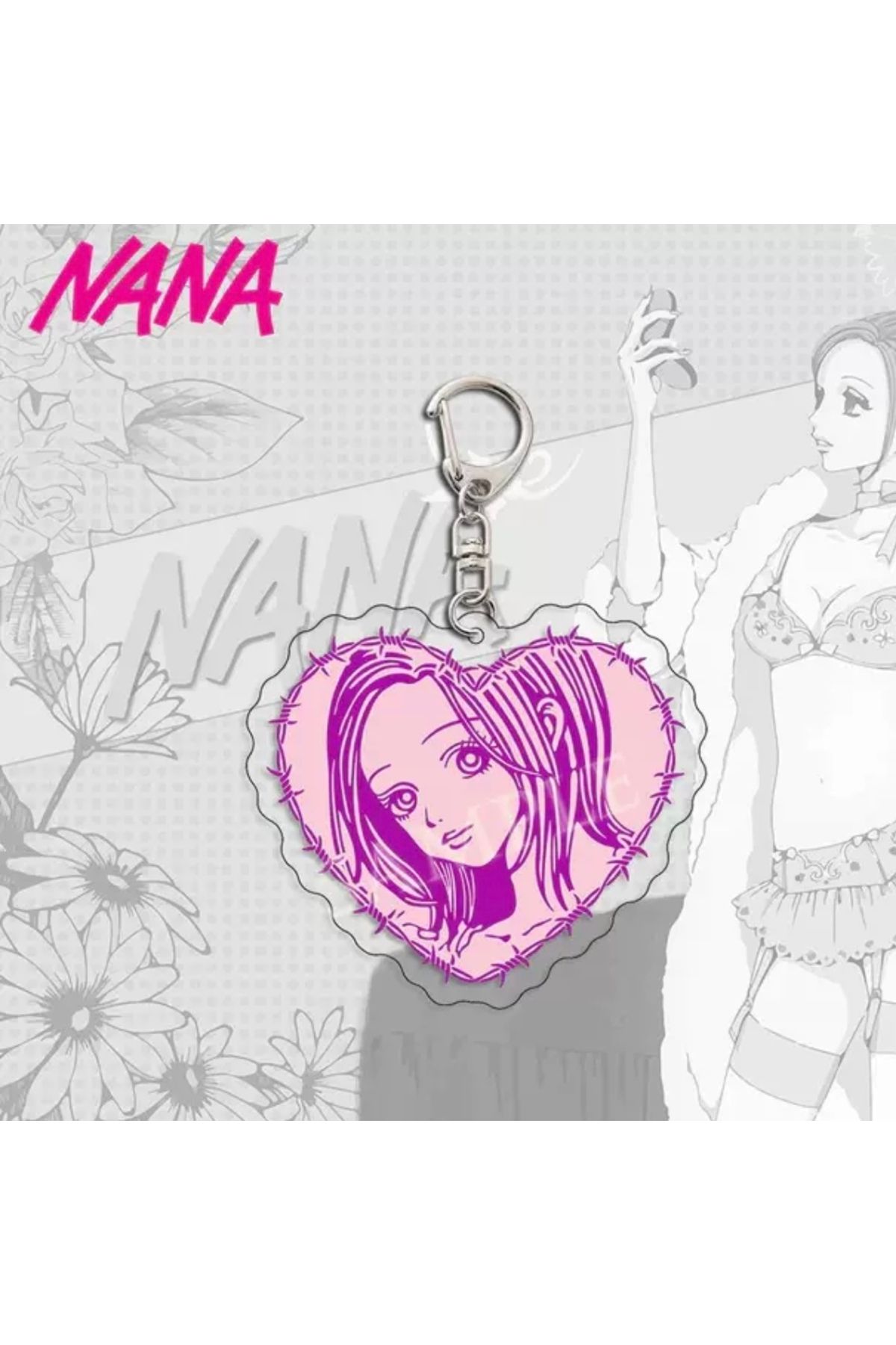 NAN Anime “NANA” Temalı Çanta Süsü