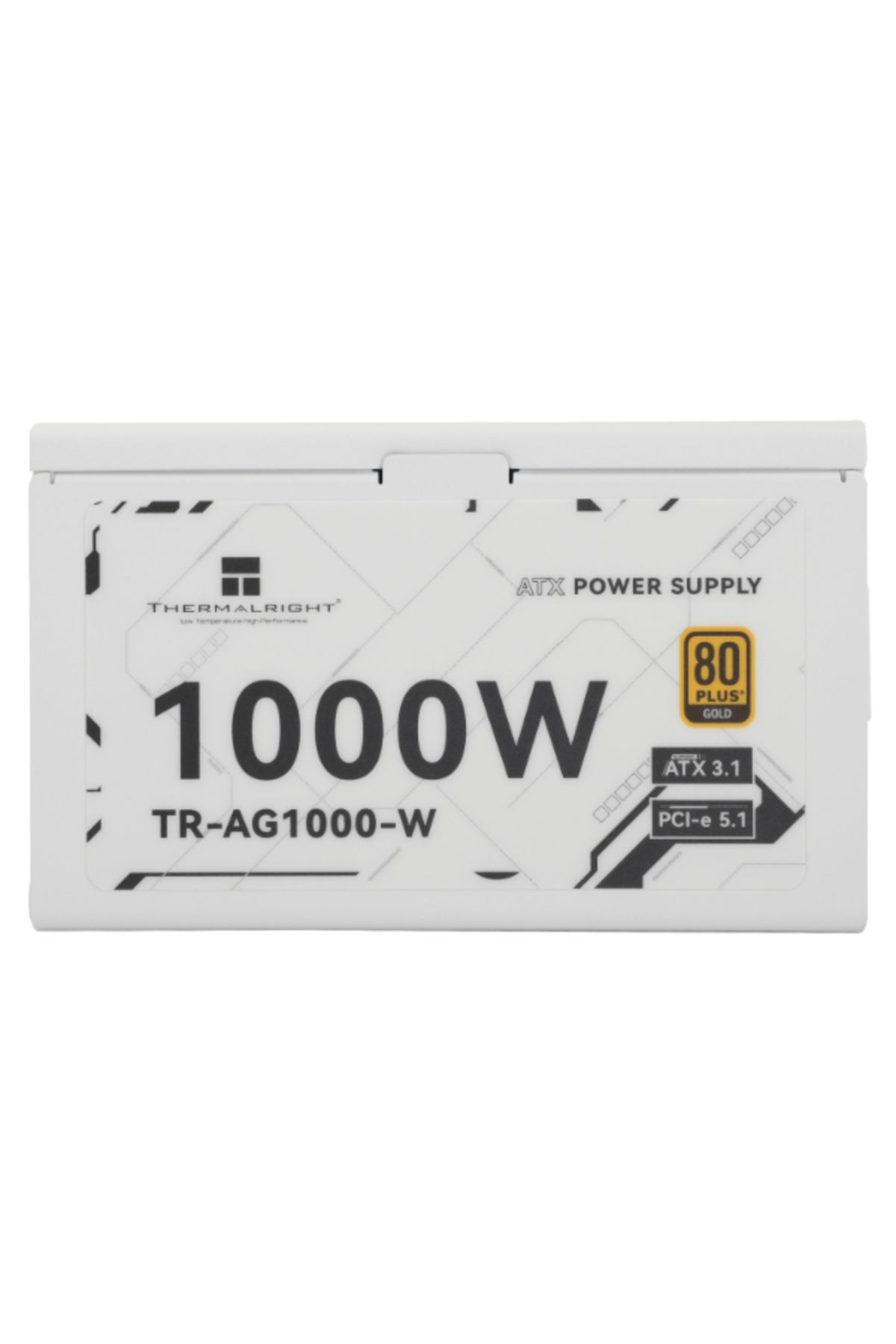 ThermalRight-وحدة إمداد طاقة TR-AG 1000-W Gold 80+ Modular PSU، ATX 3.1 - أبيض 2