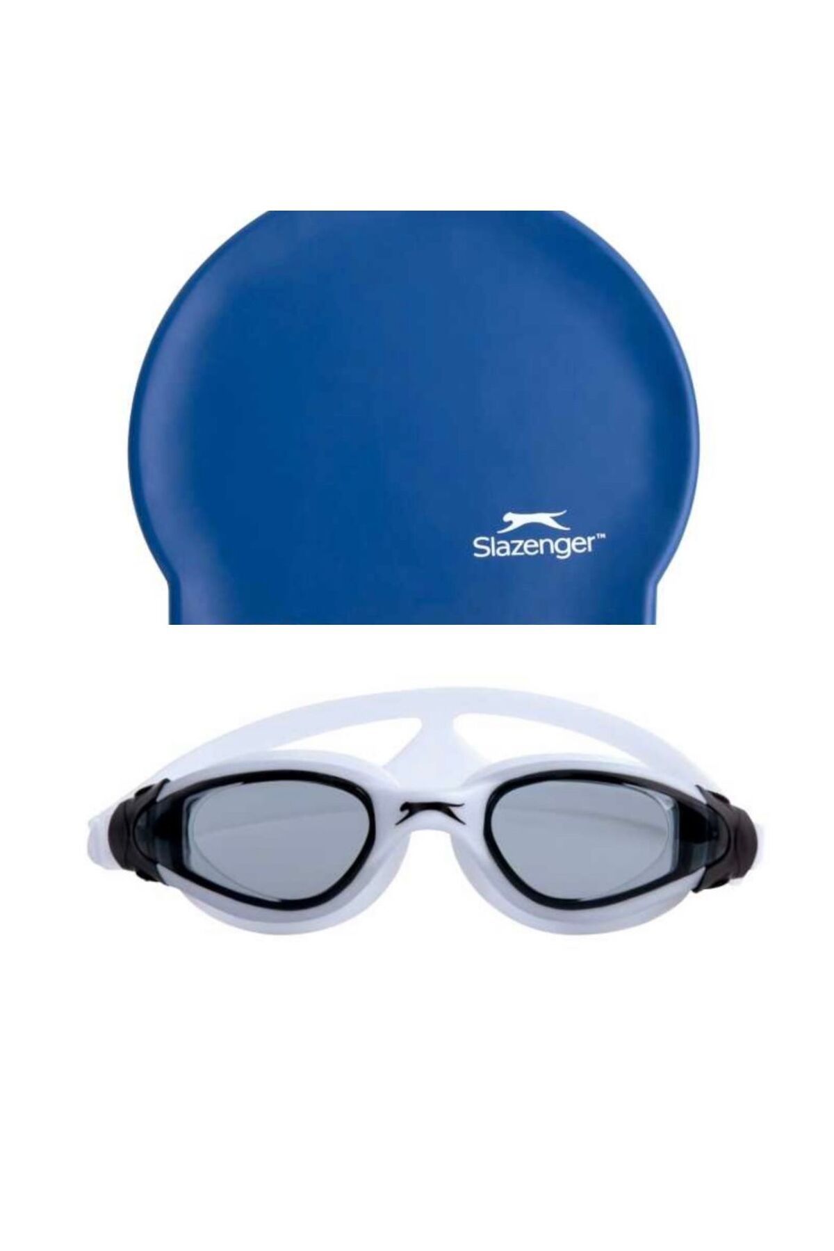 Slazenger Junior Yüzücü Gözlüğü Aero GS16 SmokeSilverSlver+BONE