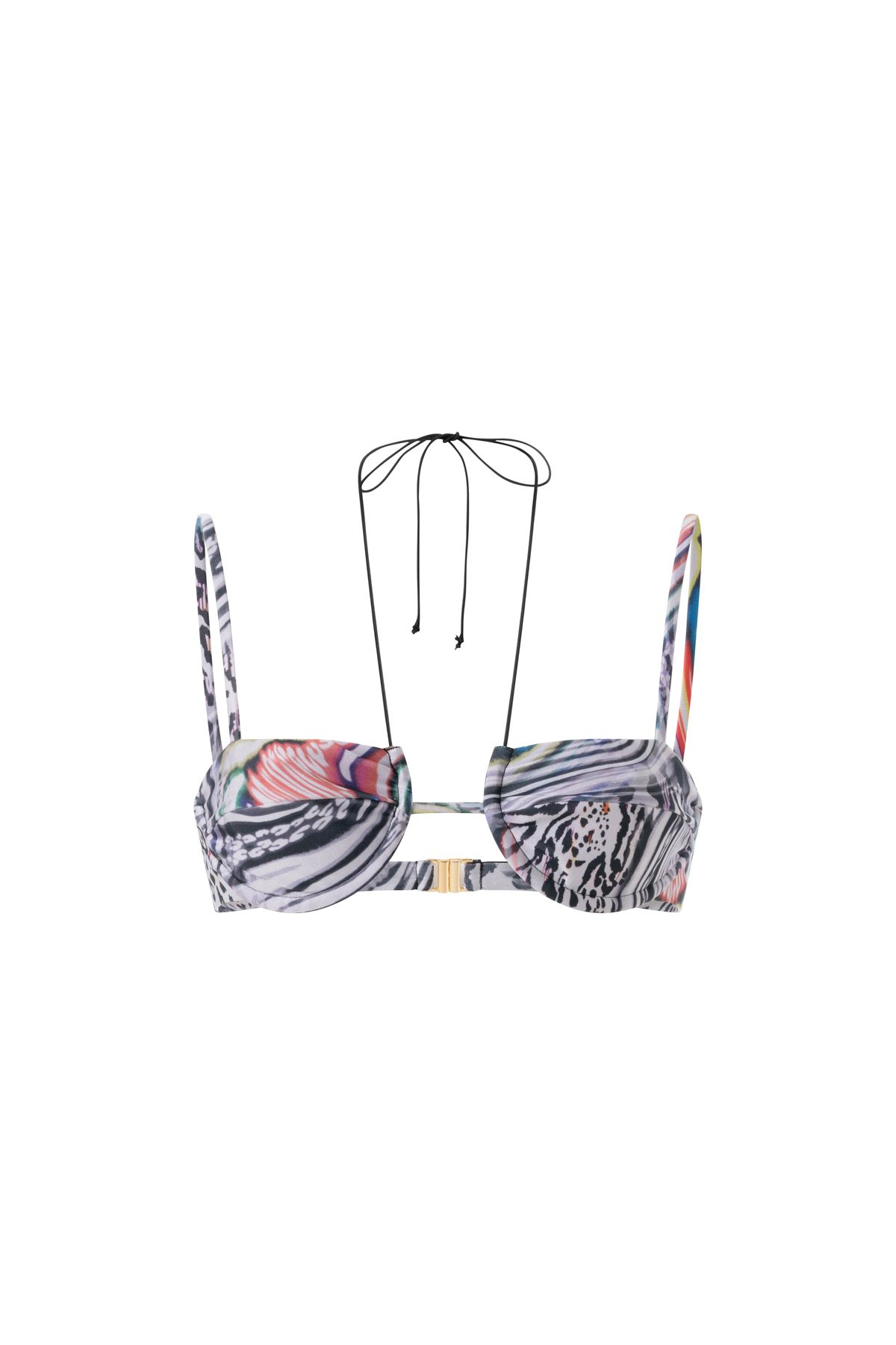 NARC Positano Zebra Bikini Üst