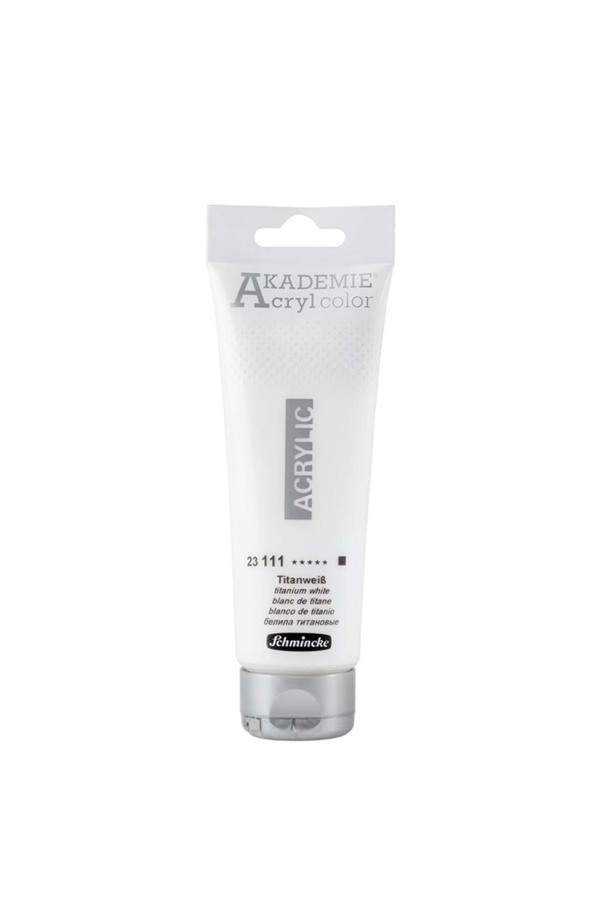Schmincke Akademie Akrilik Boya 120 ml 111 Titanium White
