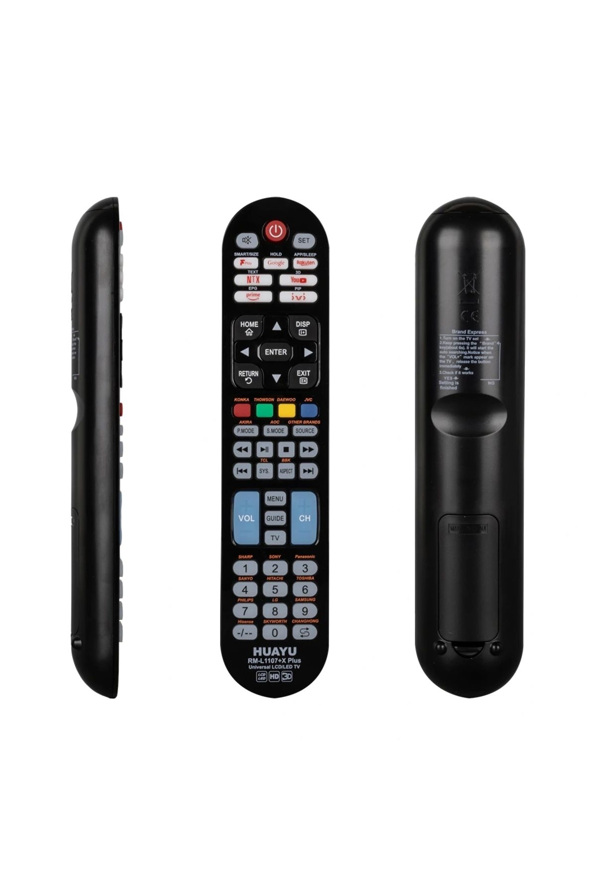 ALFA AKSESUAR 03 Rm-l1107+x Plus Unıversal Lcd Led Tv Kumanda