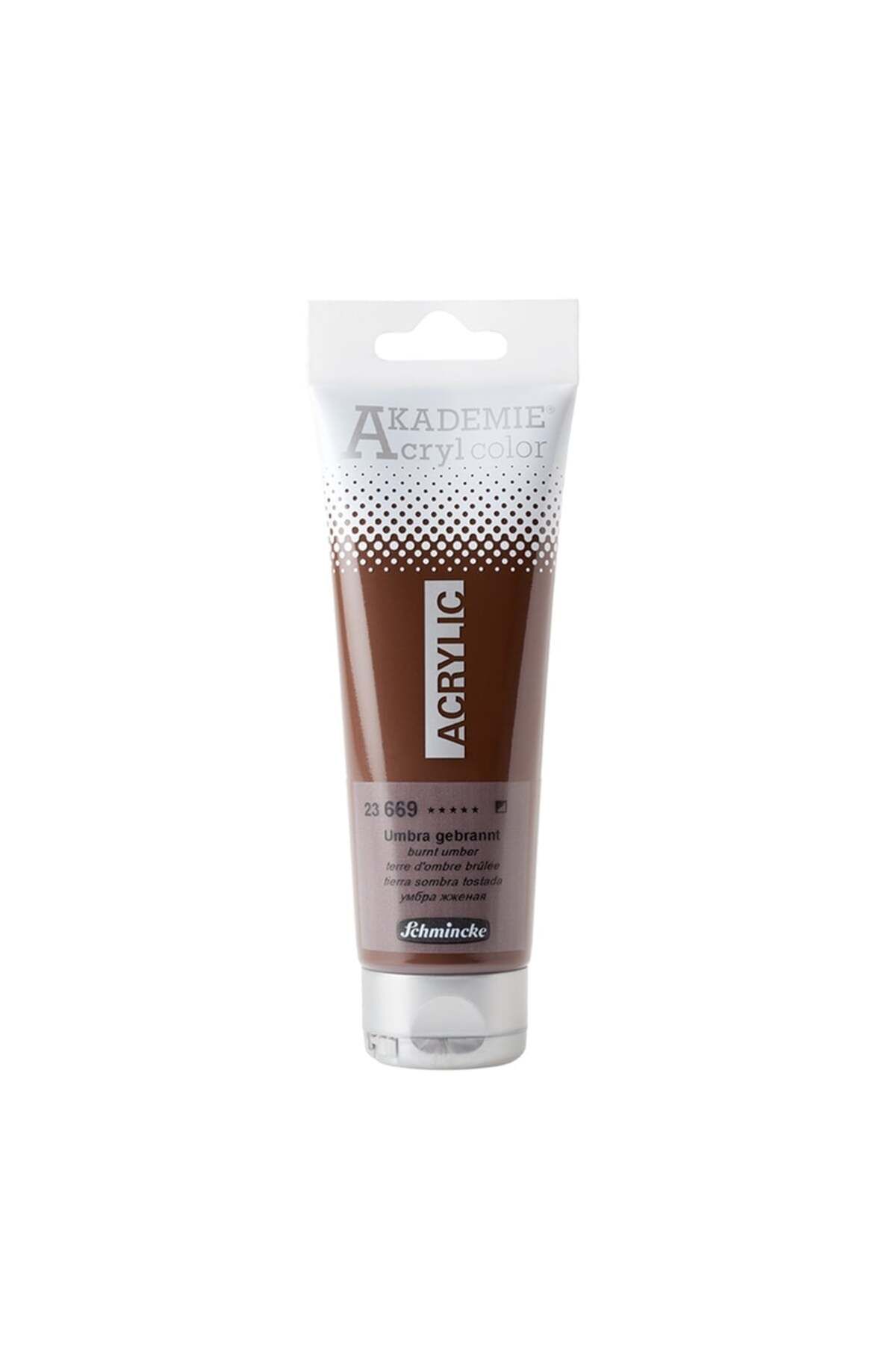 Schmincke Akademie Akrilik Boya 120 ml 669 Burnt Umber