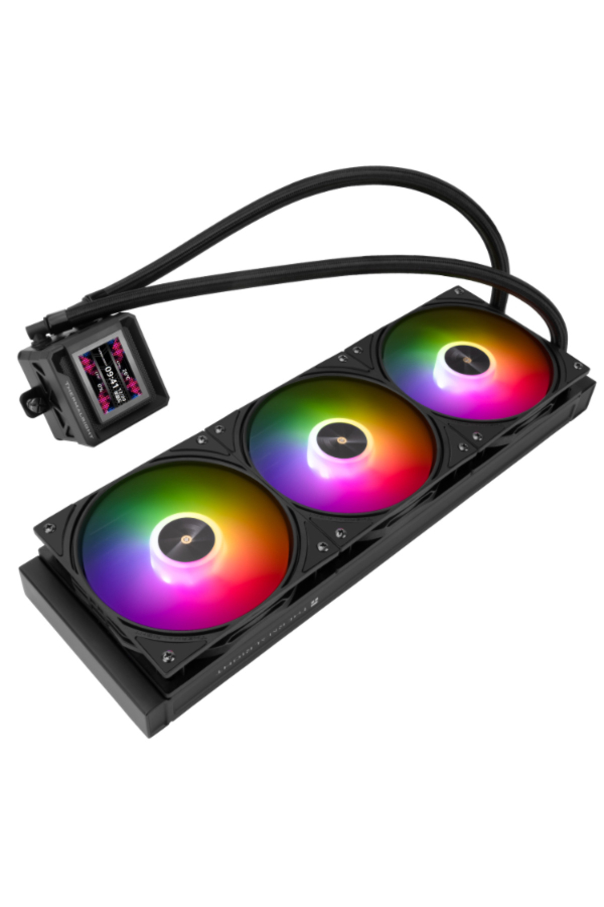 ThermalRight-Frozen Warframe 360 SE With 2 inch screen Argb Black 2