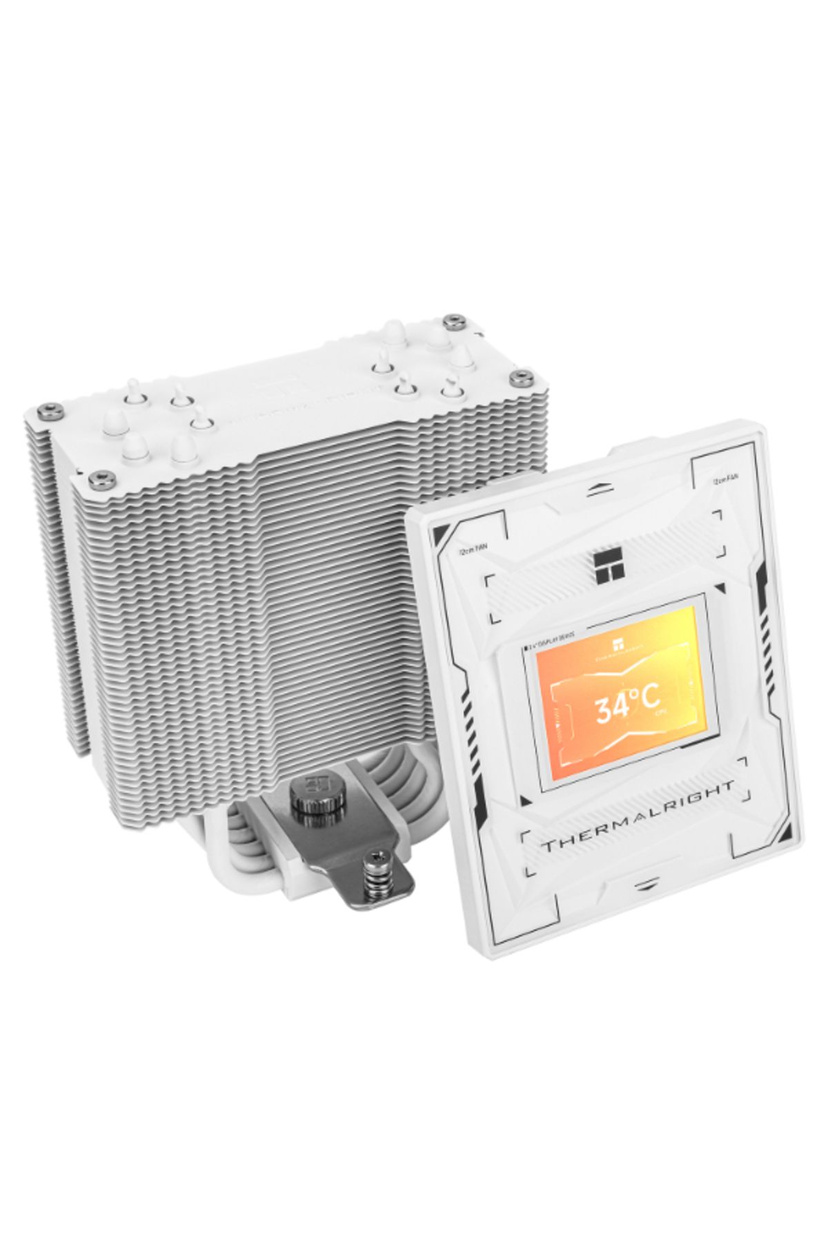 ThermalRight-Burst Assassin 120 Vision White With screen 4