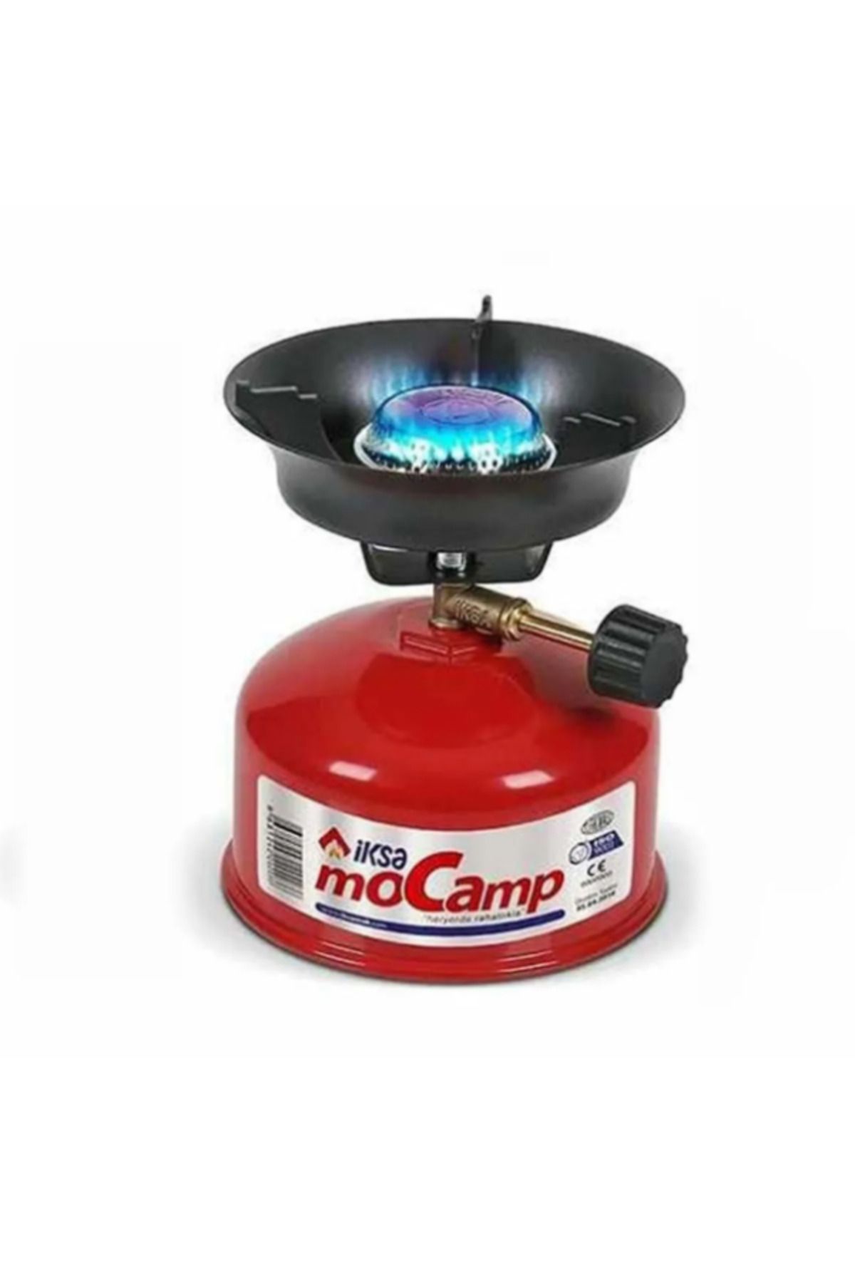 İksa Mini Kamp Ocak Gazlı Kamp Ocağı Pratik Piknik Tüpü + Çakmak Gazı Hediye