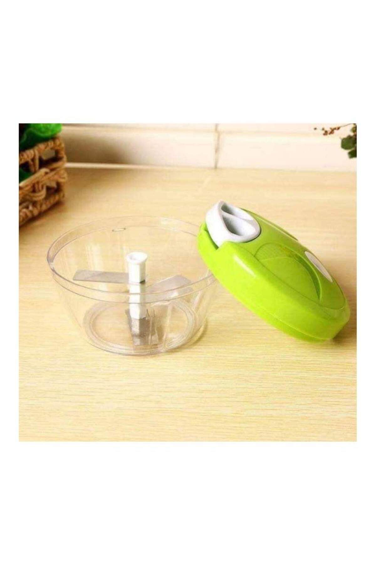 SIKS-® Manual Vegetable And Meat Chopper, Manual, 3 Knives And Cord 4