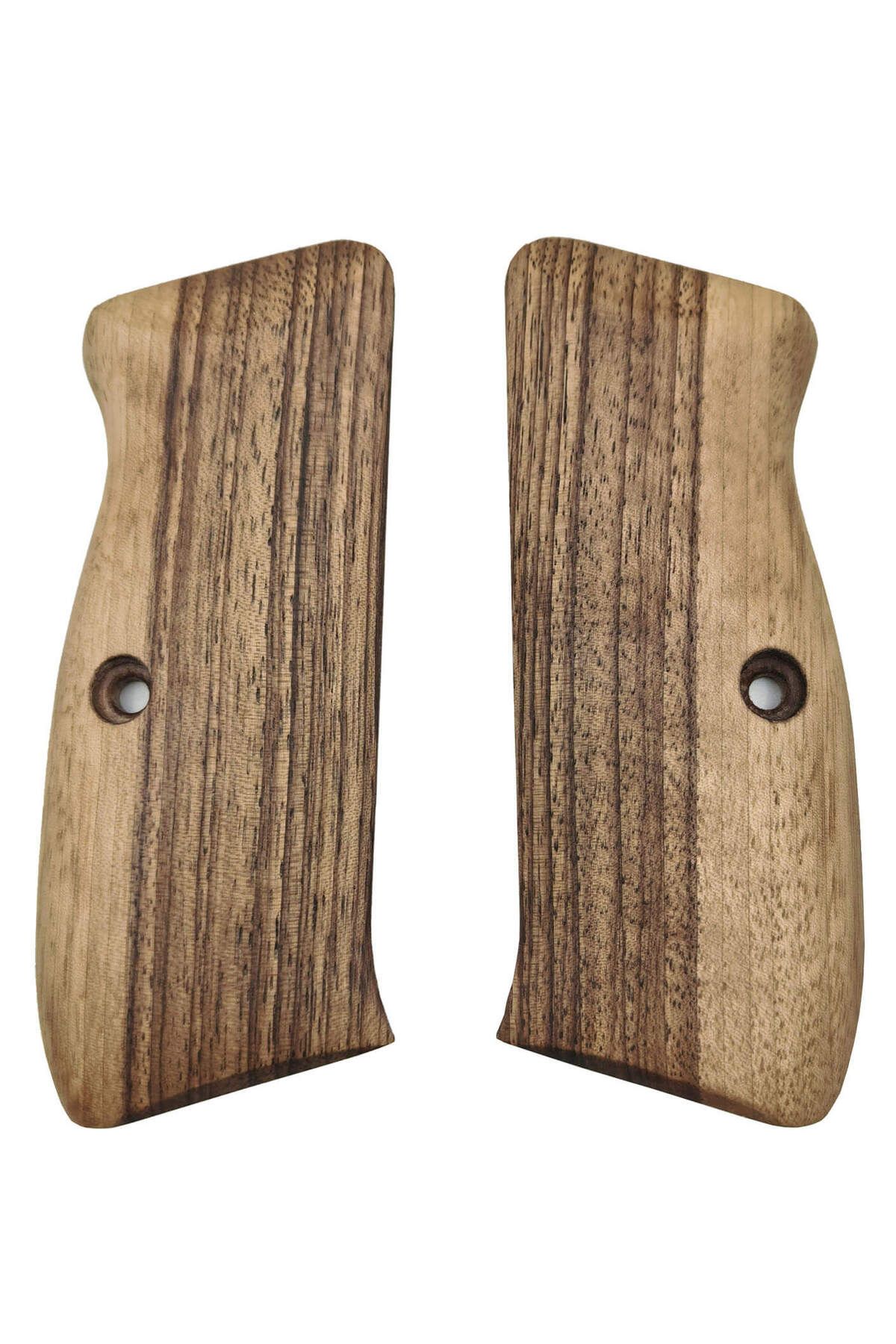 Aresoutdoors CZ 75 Uyumlu Naturel Desenli Ağaç Muadil Ahşap Kabze 098