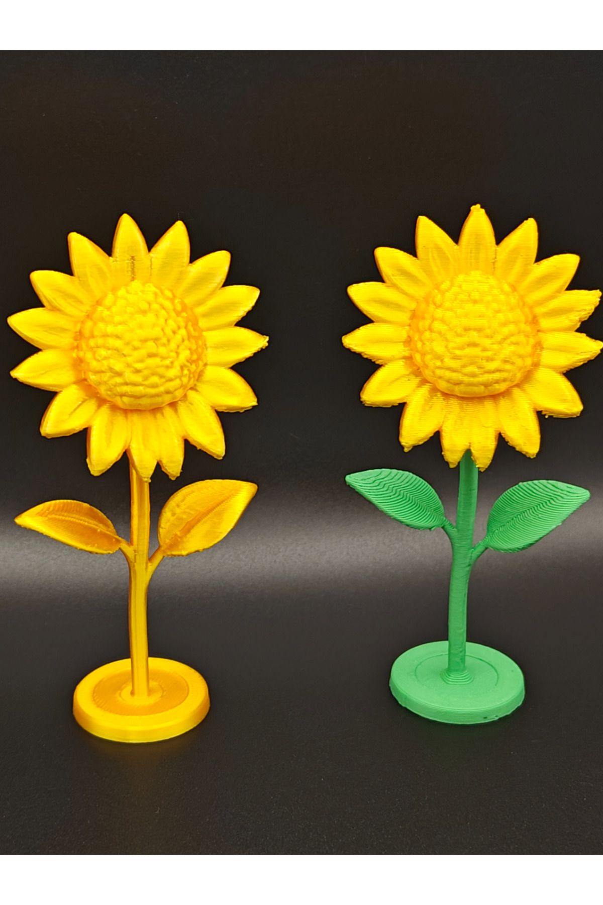 printastic 2'li Ayçiçeği Home Dekor