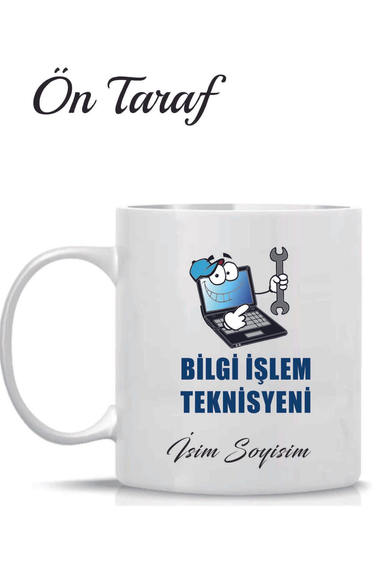 Kreax Bilgi İşlem Teknisyeni Kişiye Özel Tasarım Kupa Bardak