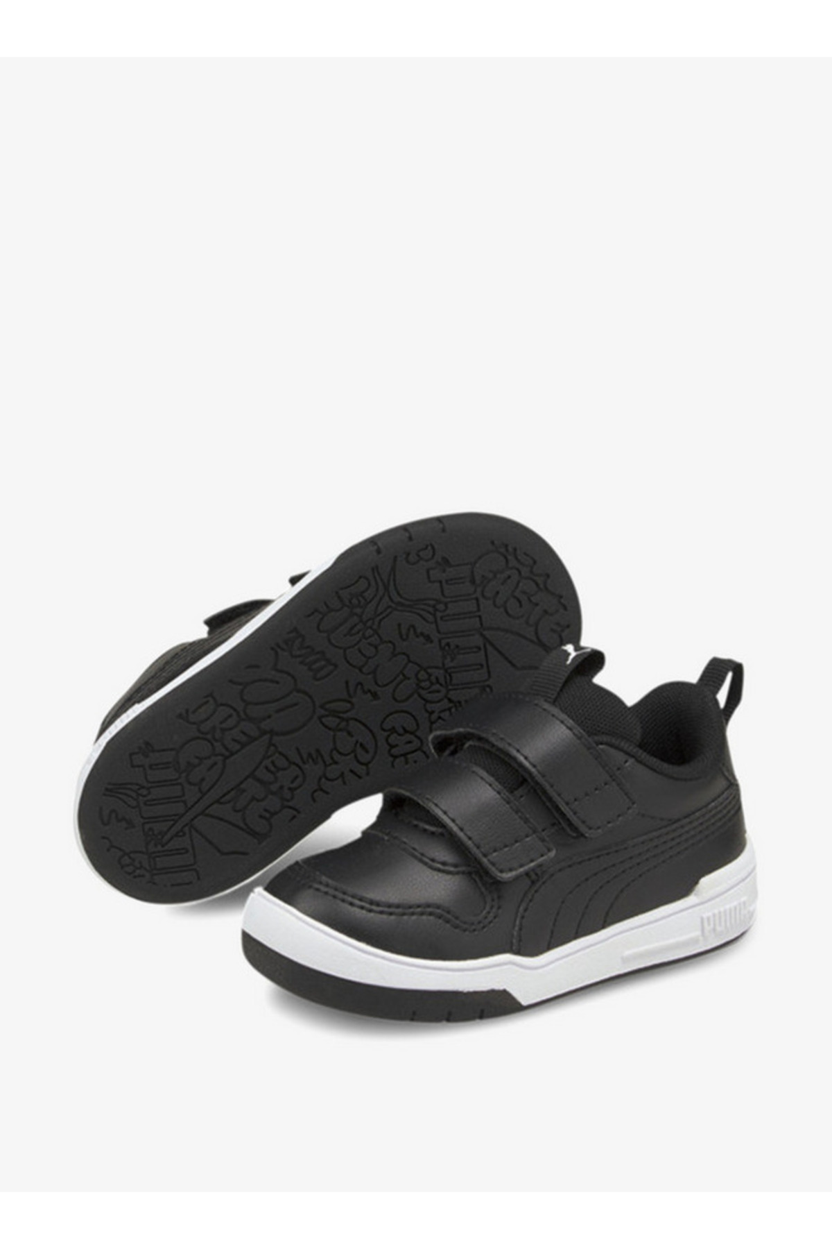 Puma-حذاء رياضي بوما سادة منخفض الكاحل مزود بشريط لاصق - MULTIFLEX 1