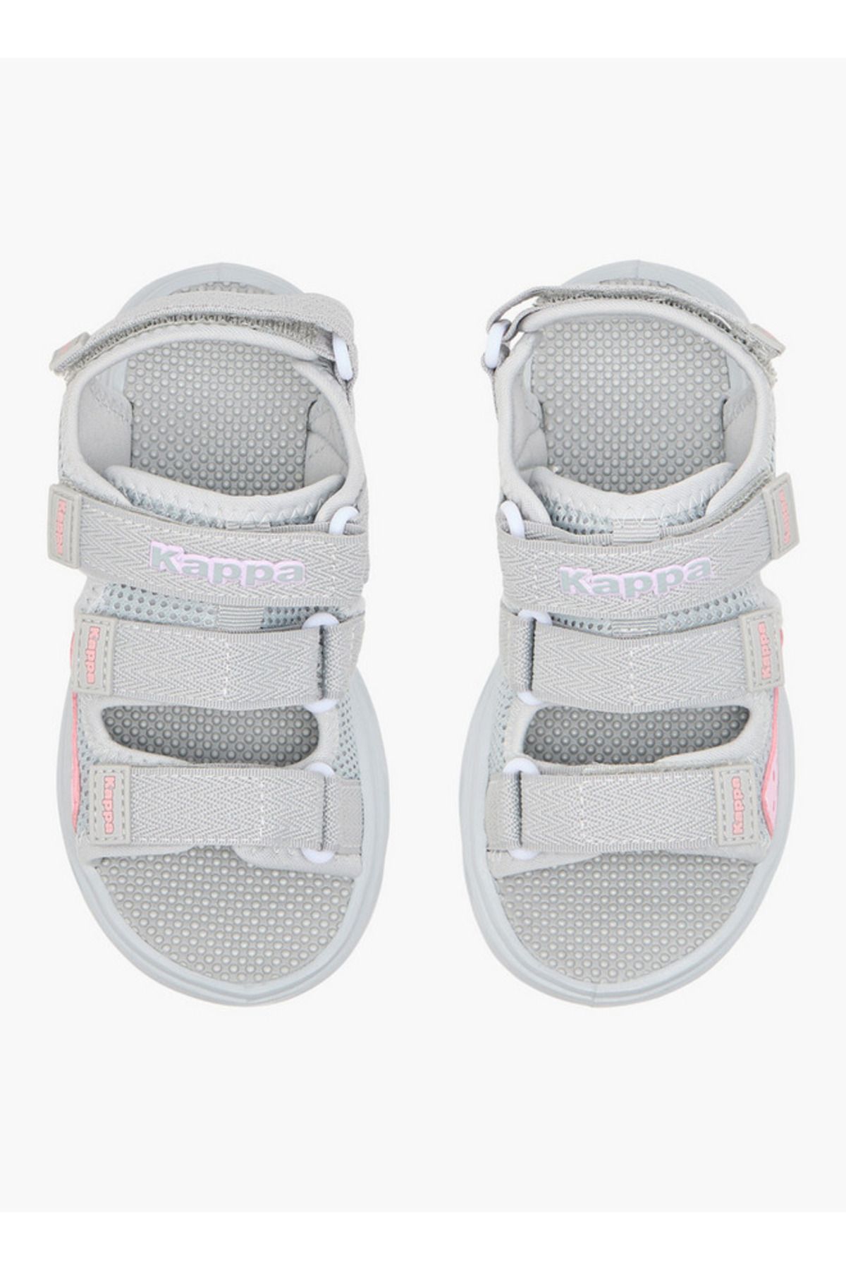 Kappa-Girls' Logo Detail Floaters with Hook and Loop Closure 1