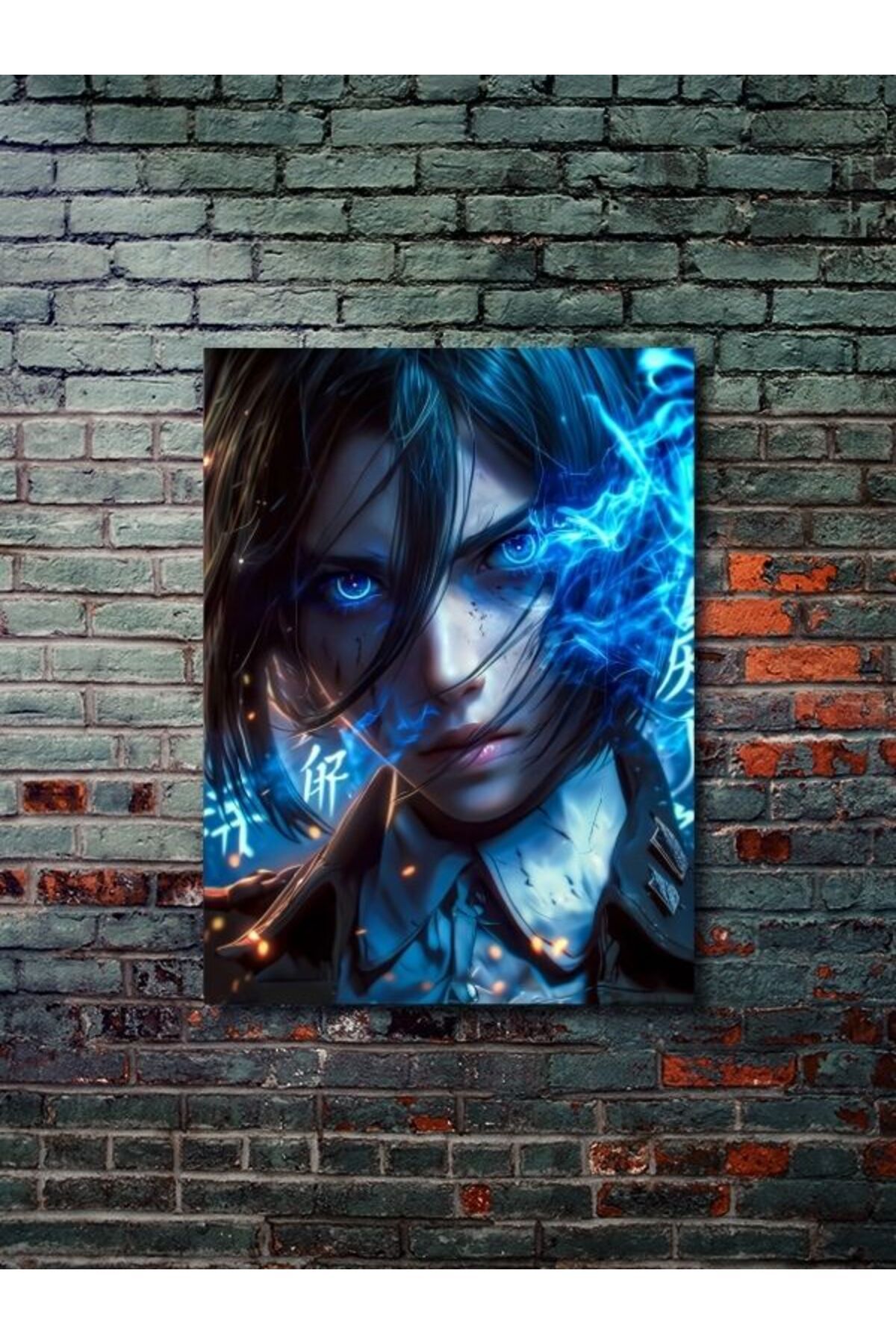 ZNC Attack On Titan - Anime & Manga Posterleri, Özel Tasarım Kağıt Poster, Duvar Sanatı