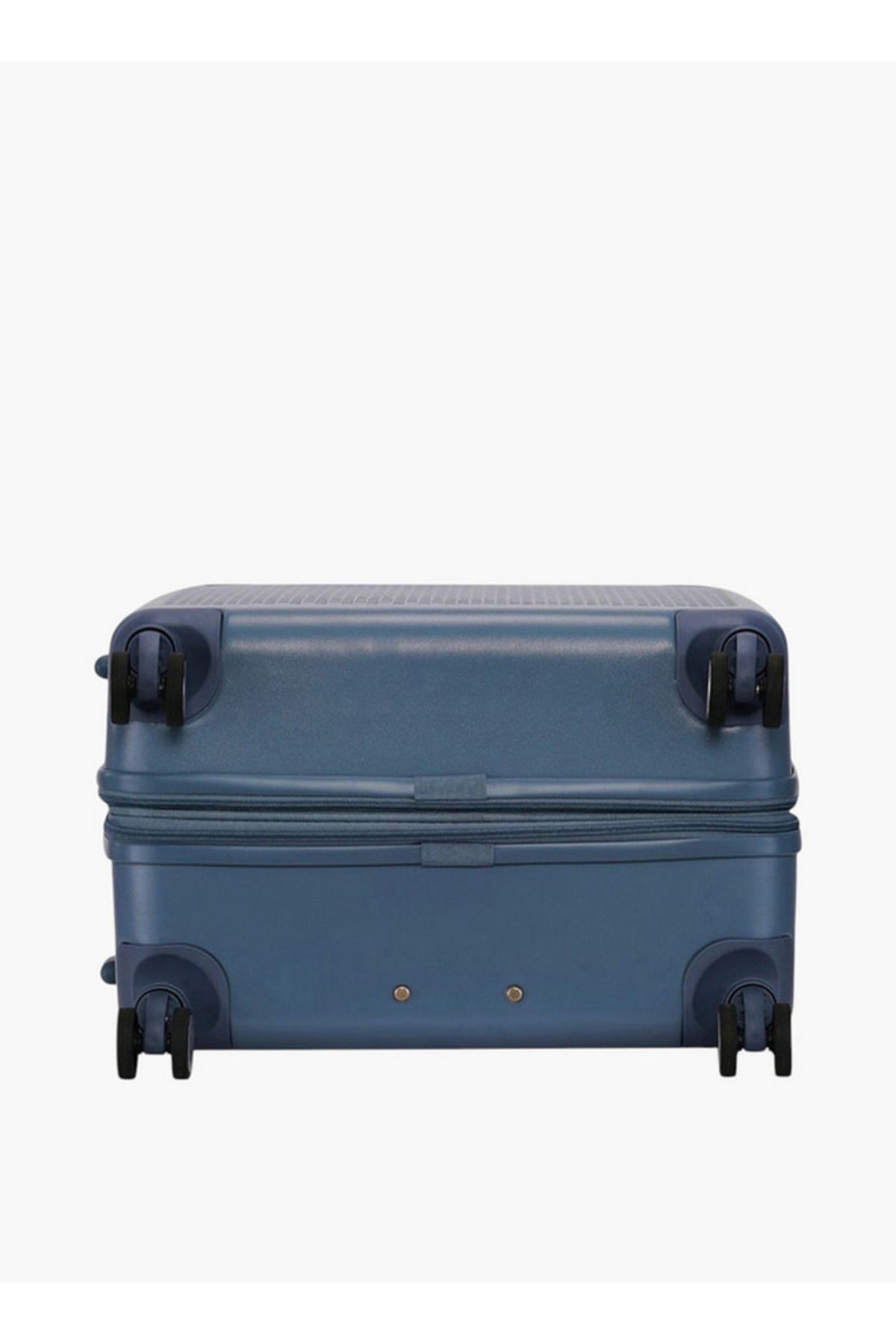 Calvin Klein-Textured Hardcase Trolley Bag with Telescopic Handle - 24 Inches - Check-In Bag 4
