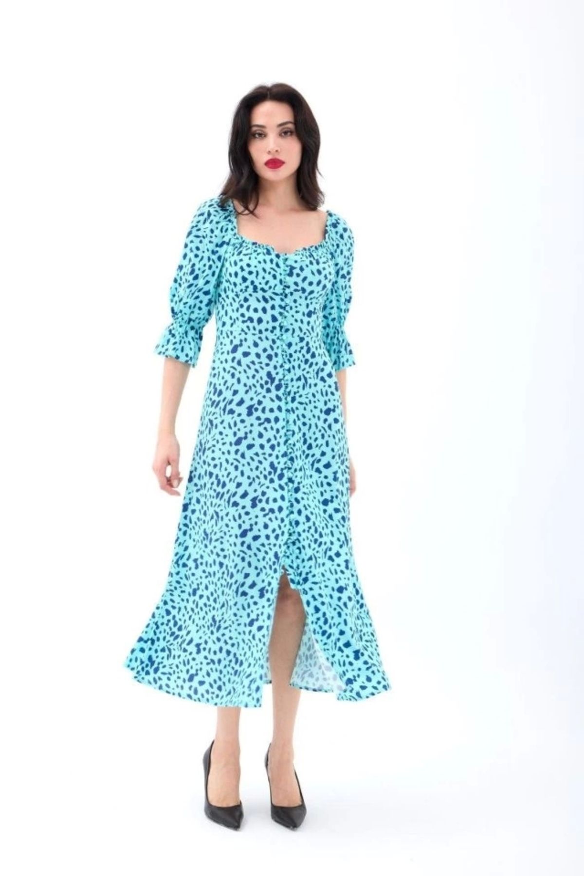 Butik 6439 ELBİSE-MEMPHIS