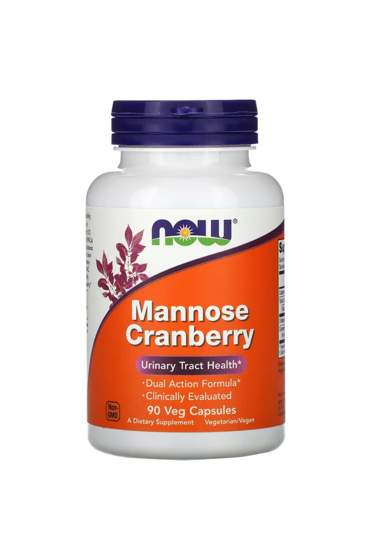Now Foods , Mannose Cranberry, 90 Veg Capsules
