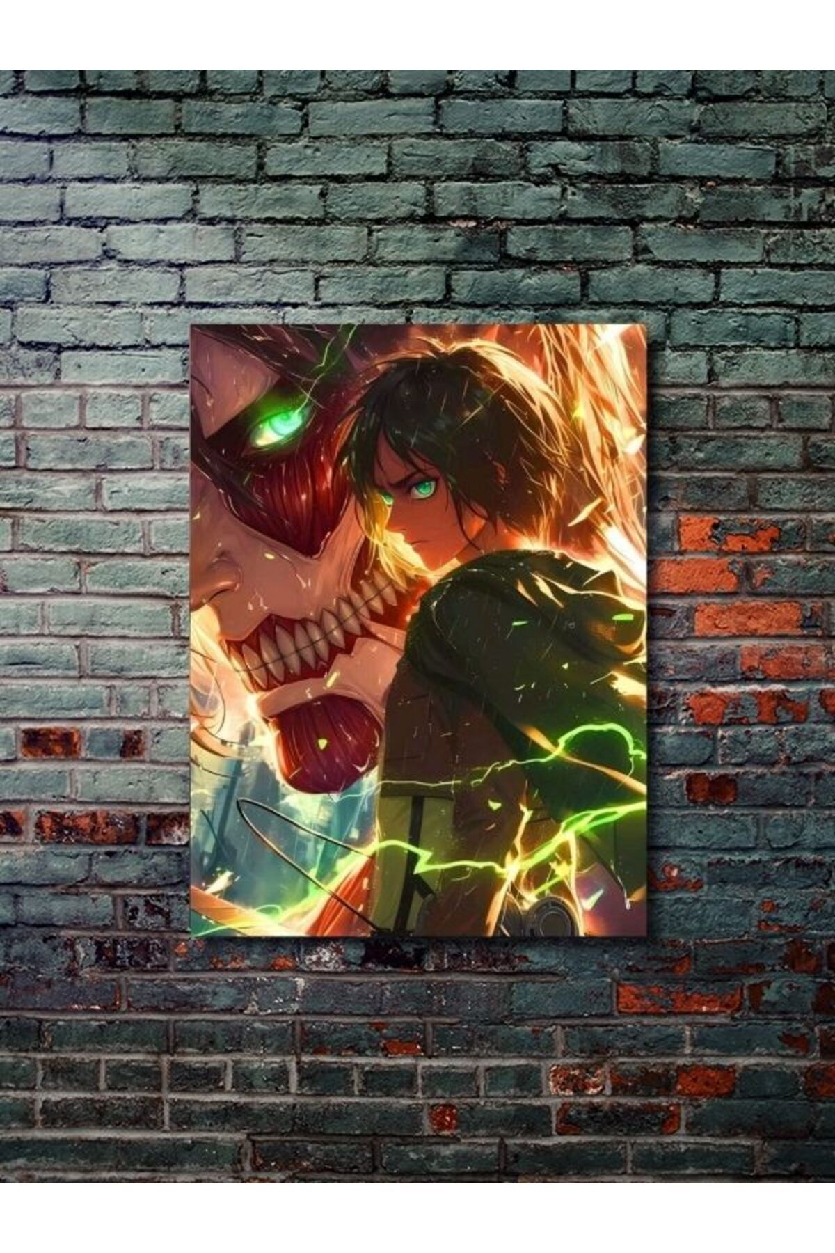 ZNC Attack On Titan - Anime & Manga Posterleri, Özel Tasarım Kağıt Poster, Duvar Sanatı