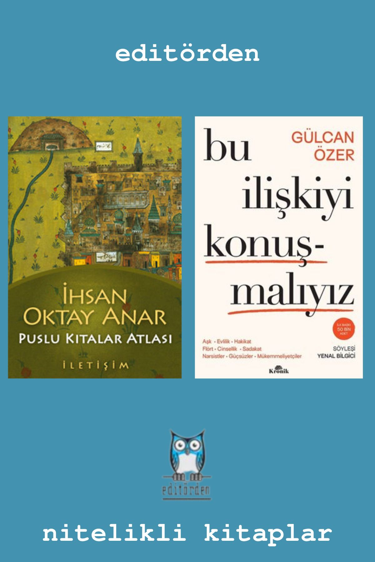 Yüzleşme Yayınları Puslu Kıtalar Atlası - Bu İlişkiyi Konuşmalıyız / Gülcan Özer