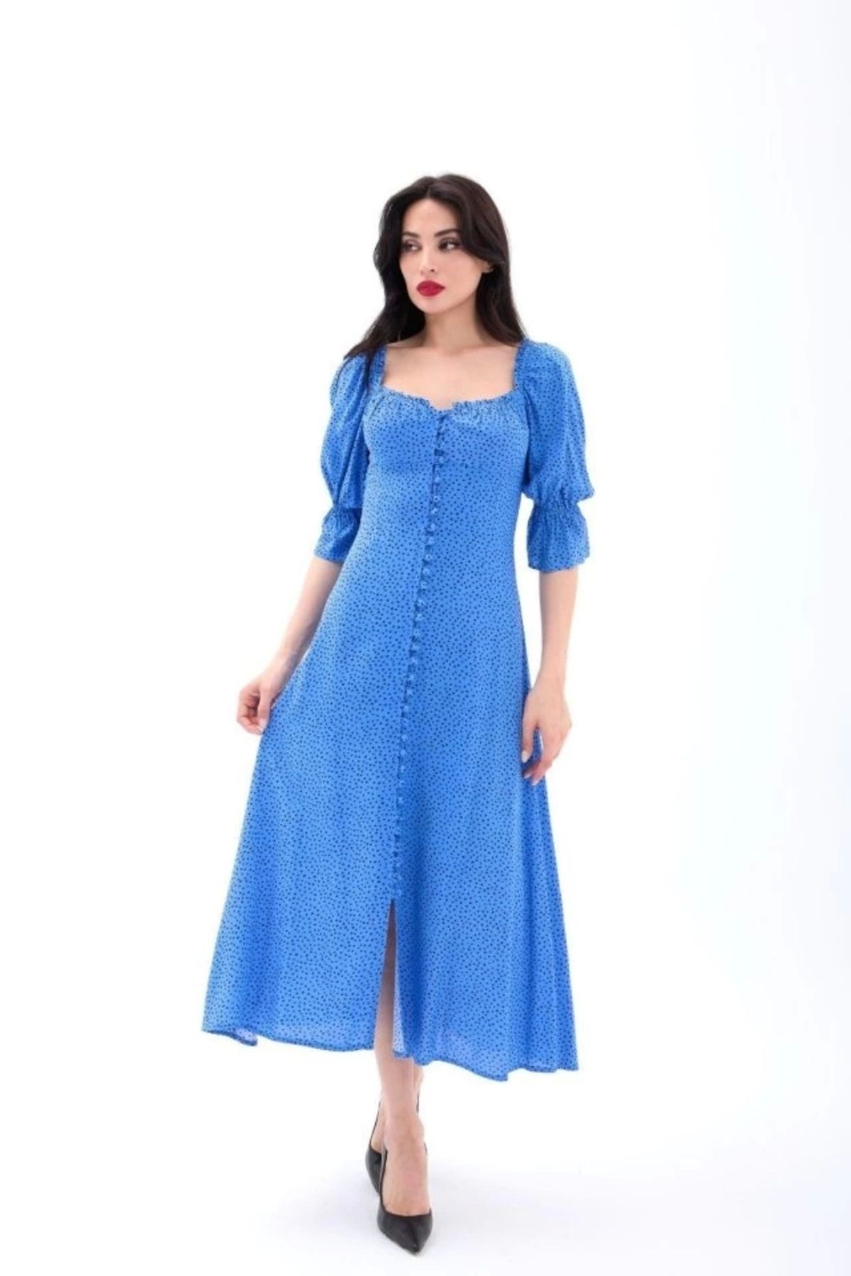 Butik 6439 ELBİSE-BOSTON