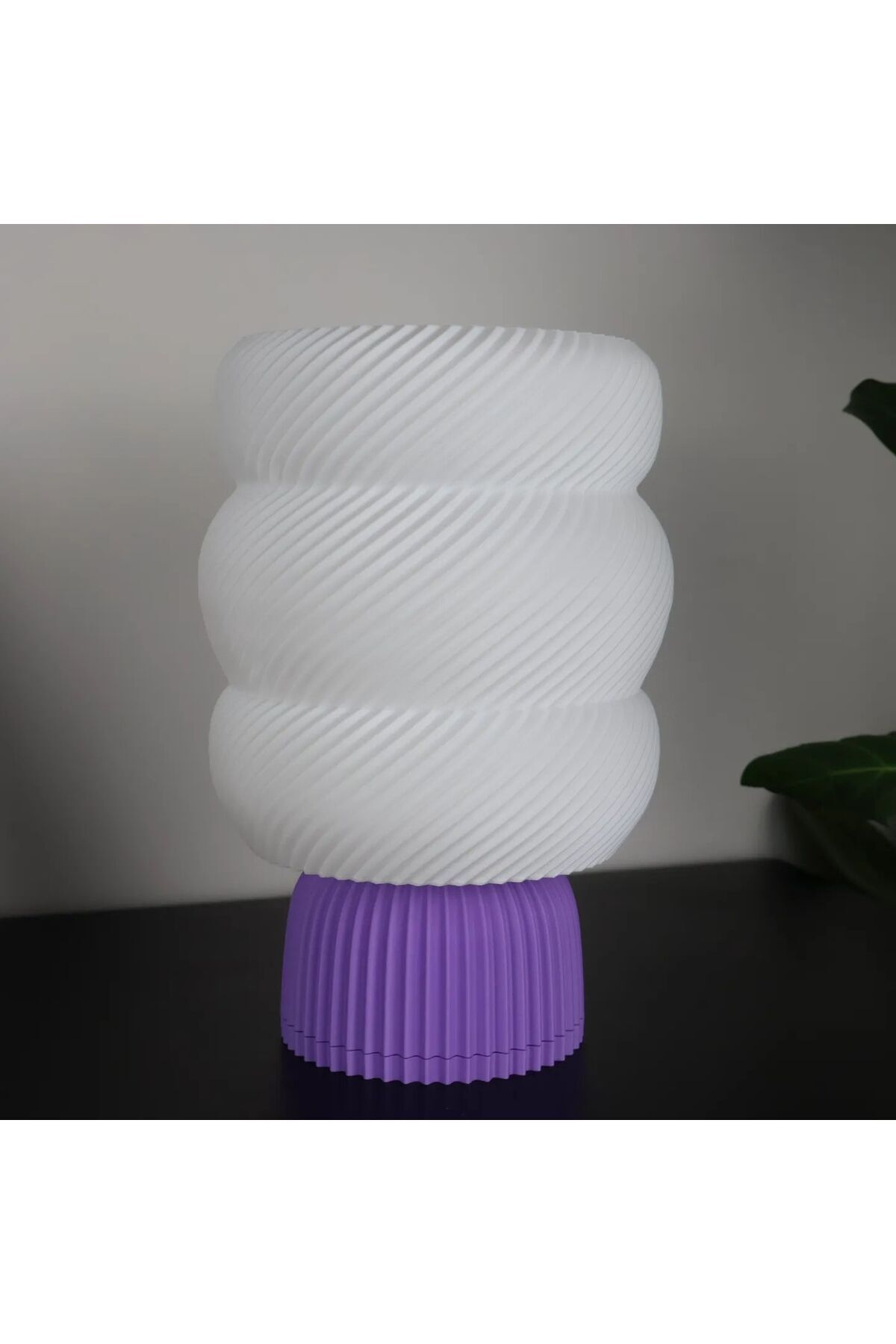 SerenityHaven Glowtic Abajur-Masa Lambası