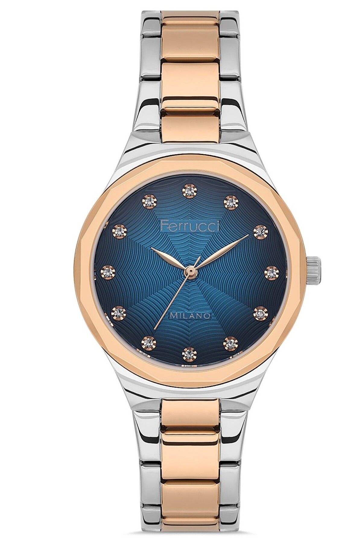 Ferrucci KADIN KOL SAATİ FC112403430M.04640003 GÜMÜŞ-ROSE