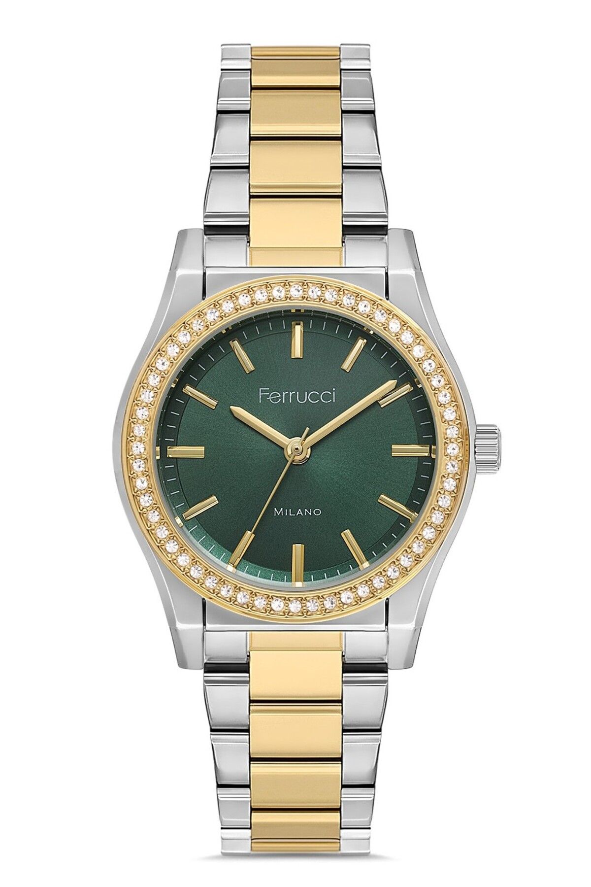 Ferrucci KADIN KOL SAATİ FC102403411M.02640003 GÜMÜŞ-GOLD