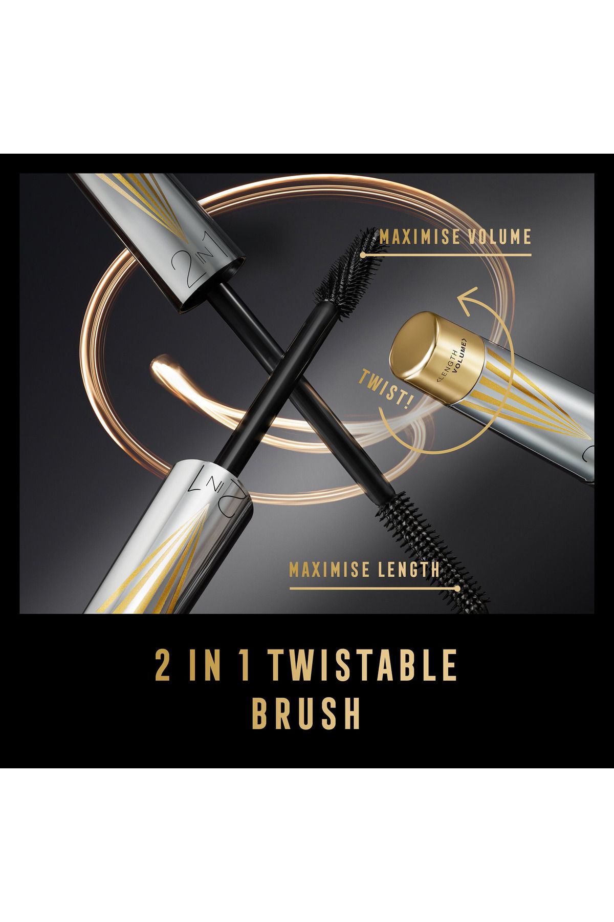 Max Factor-ماسكارا ماكس فاكتور ماستربيس 2 في 1 لاش واو - 7 مل 5