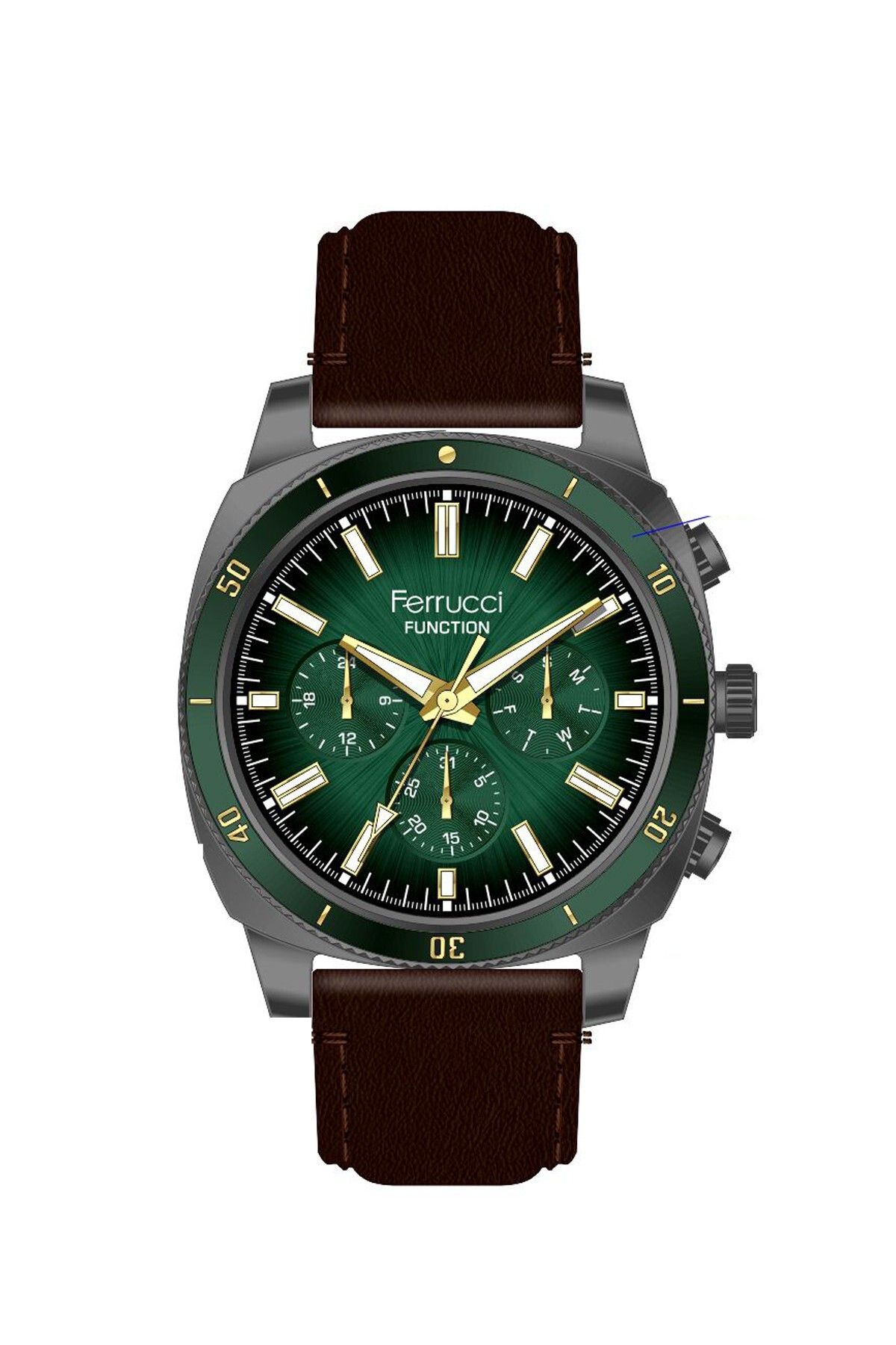 Ferrucci ERKEK KOL SAATİ FCF062403357FK.564023 Kahverengi