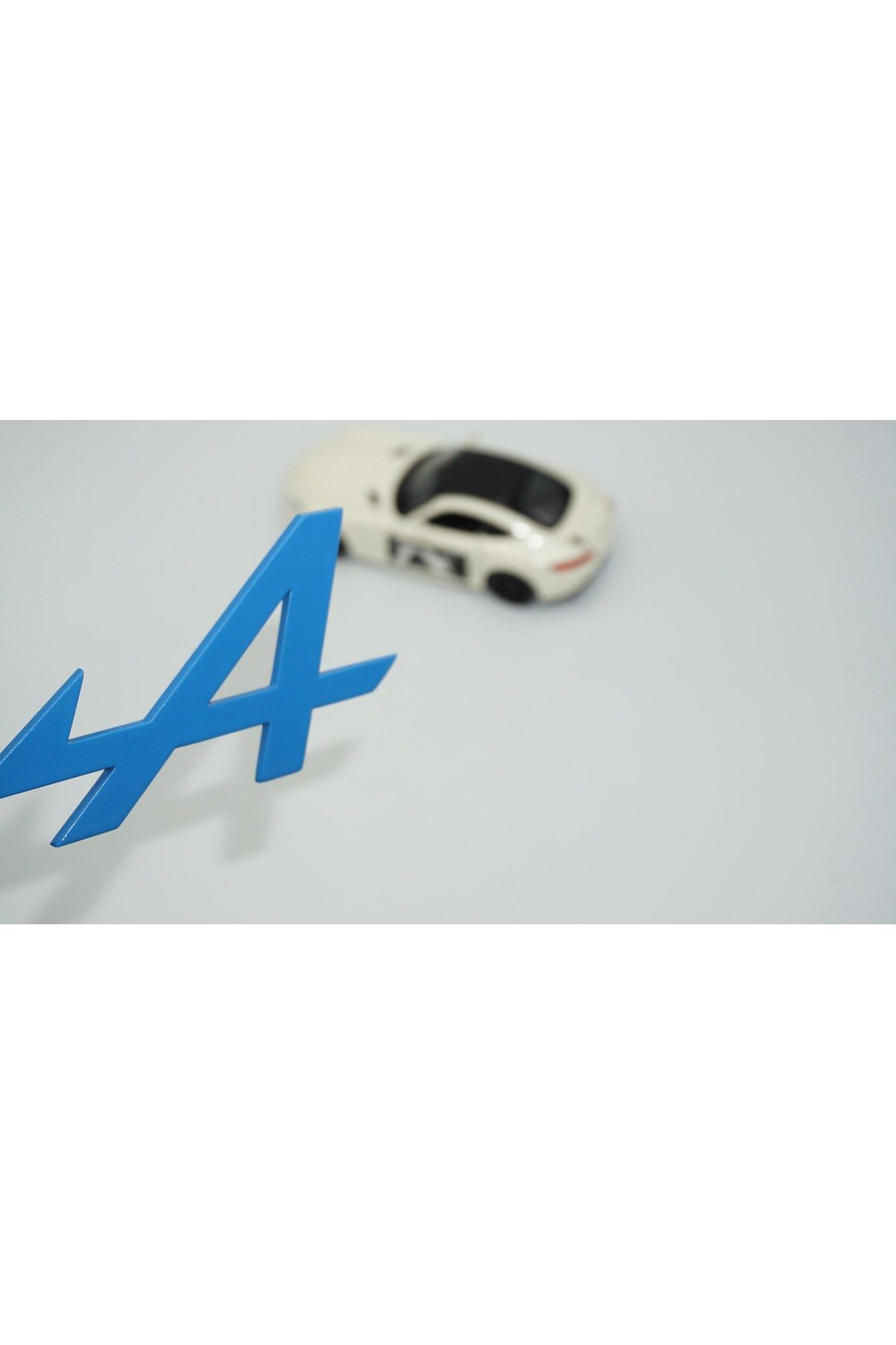 DK Tuning Alpine F1 Mavi ABS 3M Bagaj Yazı Logo Renault İle Uyumlu
