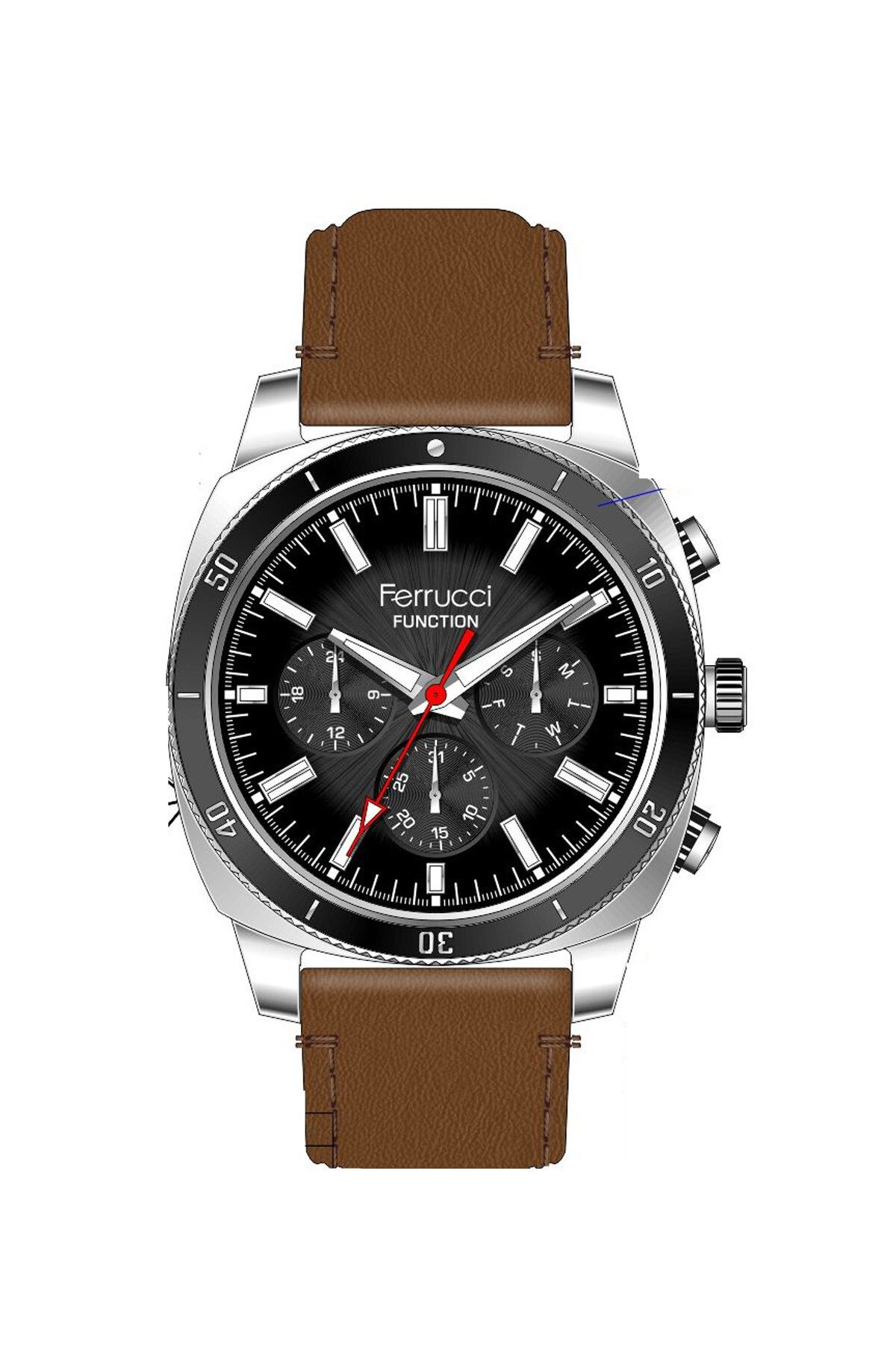 Ferrucci ERKEK KOL SAATİ FCF062403357FK.464023 A.KAHVE