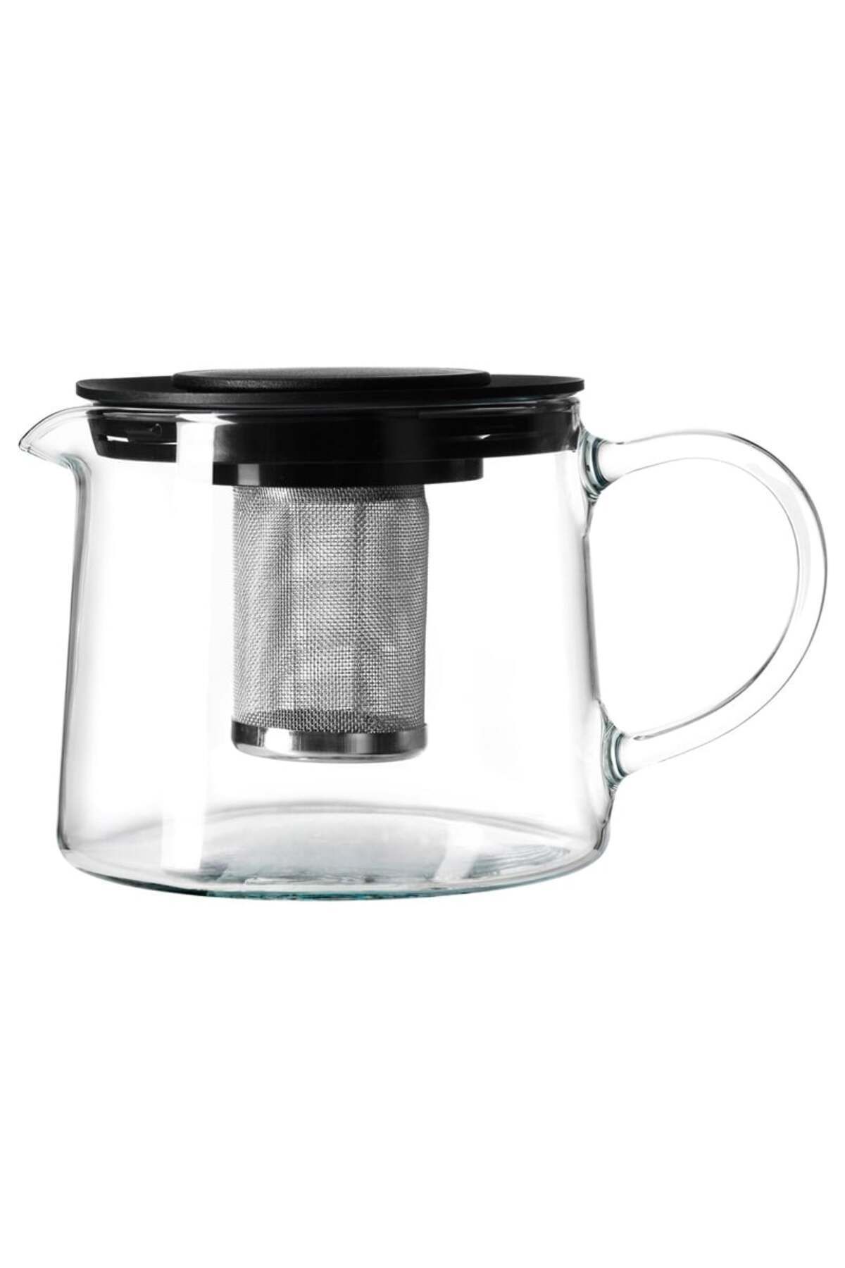 IKEA Kaliteli Demlik Cam 600 ml Yükseklik: 10 cm