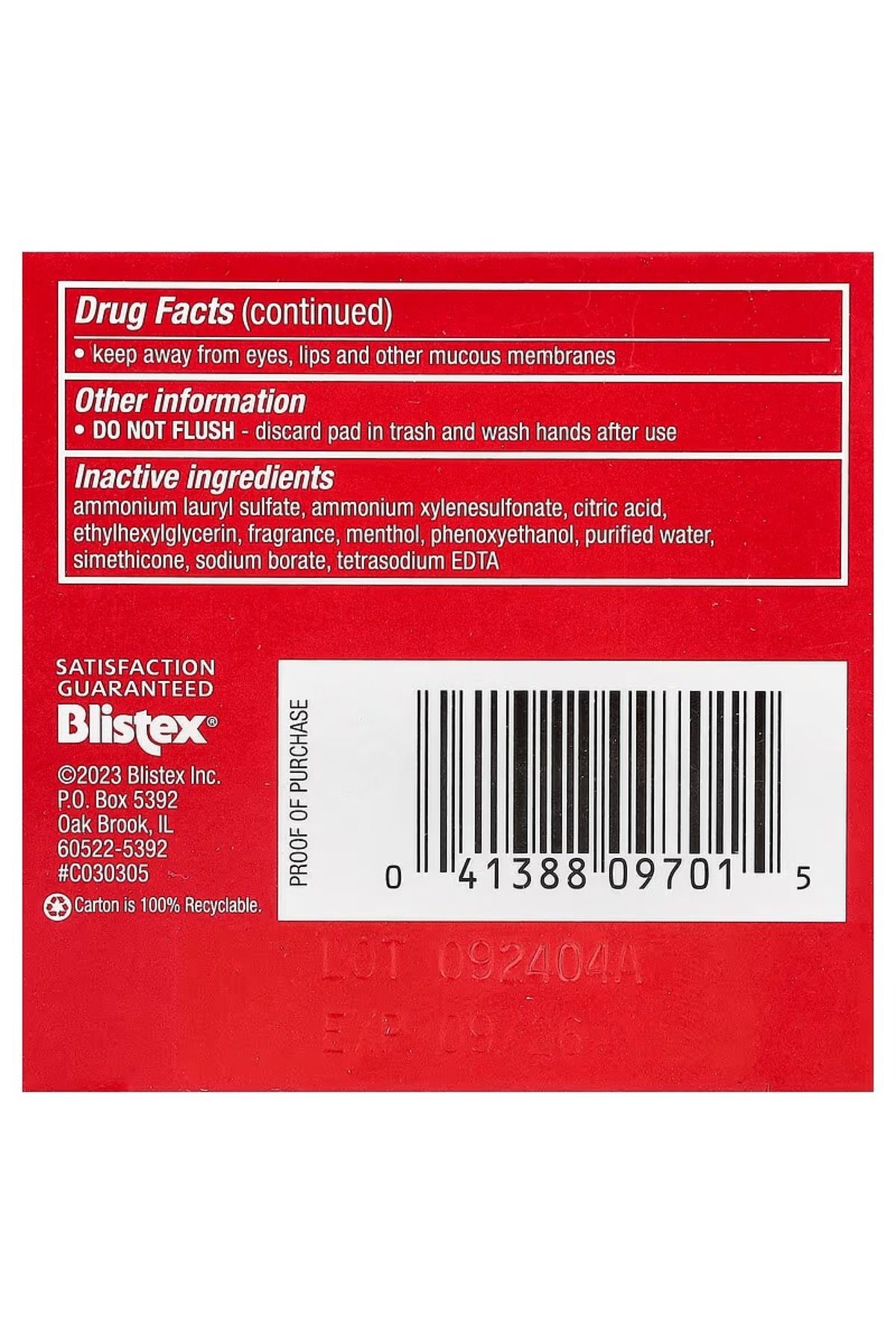 Stridex-, Maximum, Alcohol Free, 55 Soft Touch Pads 4
