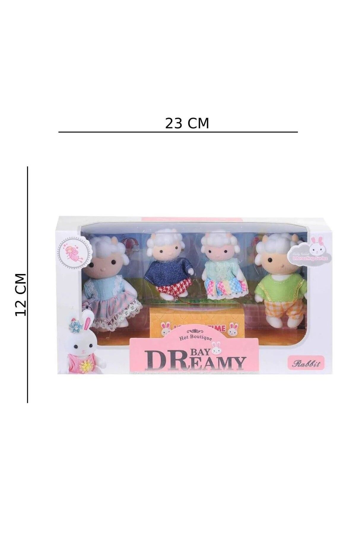 Daily Bazaar Bay Dreamy Mini Tavşan Ailesi Oyun Seti