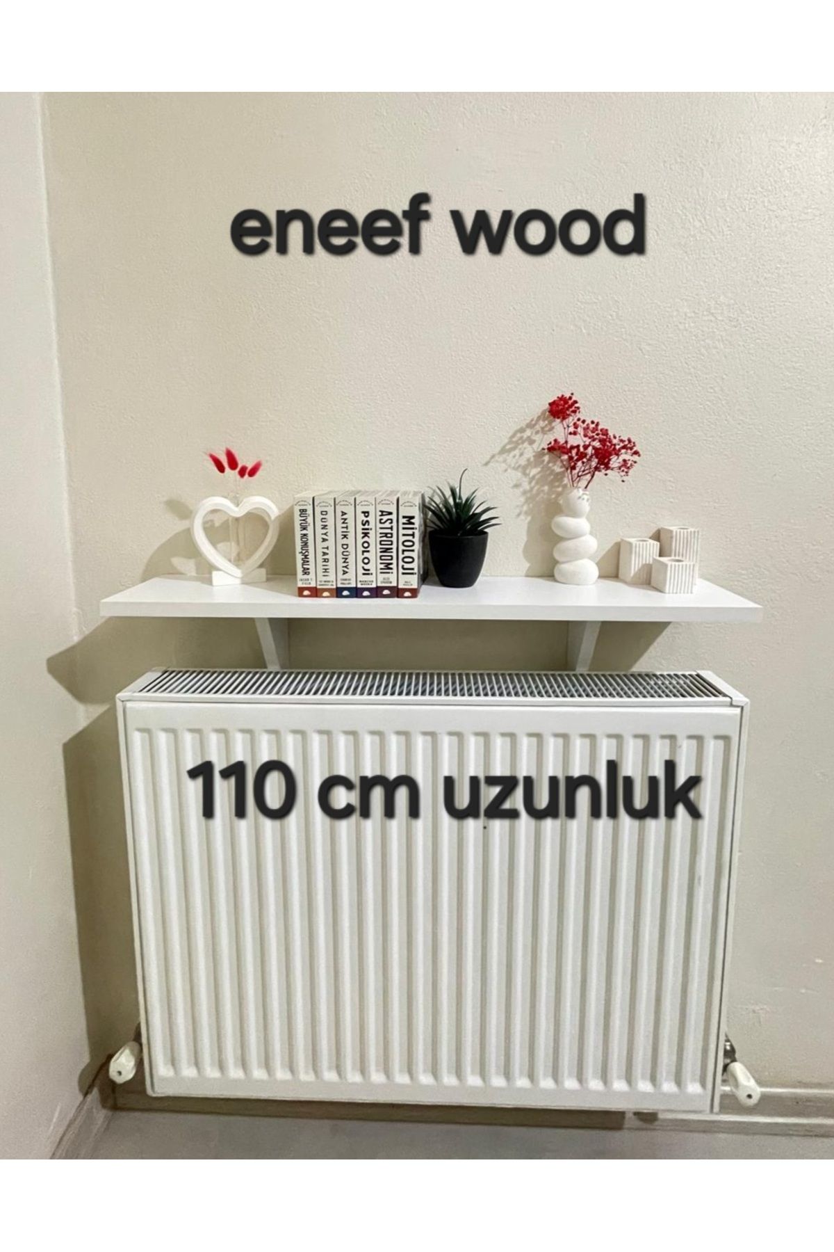 eneefwood petek üstü raf 110x15