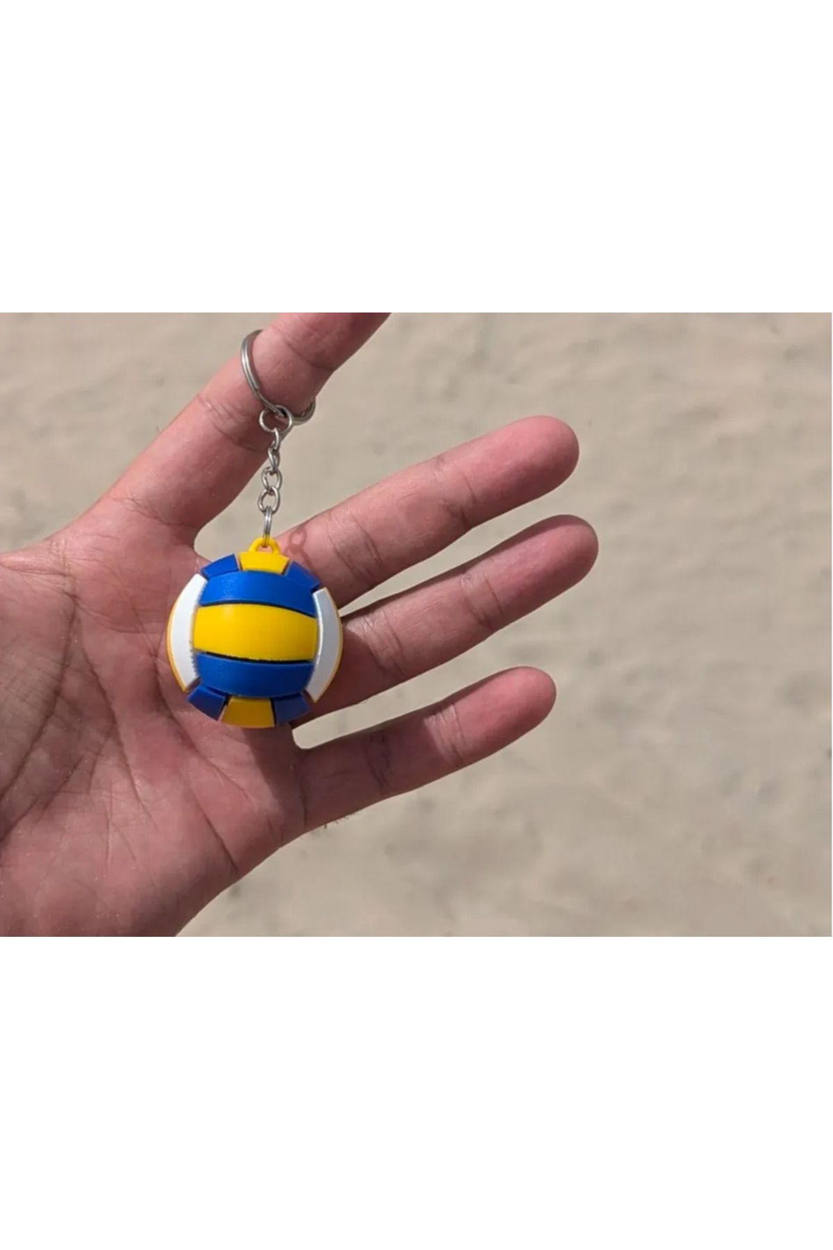 genomera Voleybol Topu Şeklinde Anahtarlık