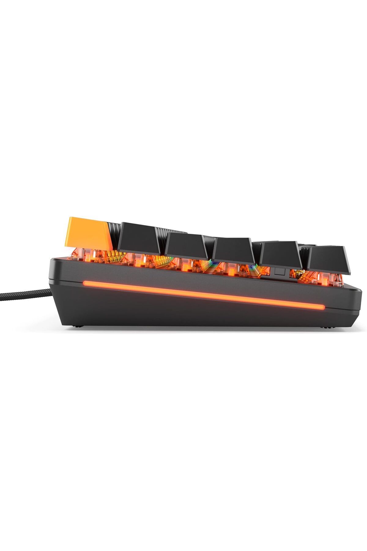 Glorious-GMMK 2 Wired Mechanical Gaming Keyboard by Glorious, Full-sized with Red Switches and RGB Lighting ( 9