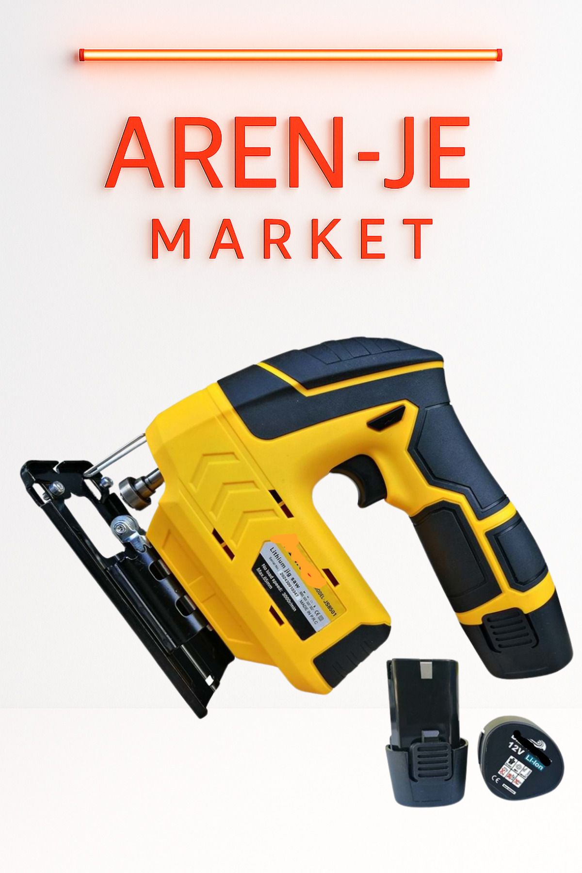 aren je Aren-Je 650W Dekupaj Testere – Ayarlanabilir Hızlı, Taşıma Çantalı